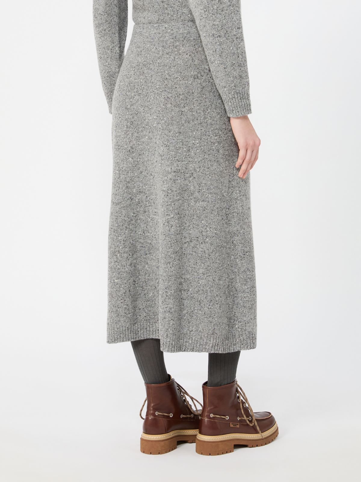 Flared skirt in wool blend tweed - Weekend Max Mara - 3