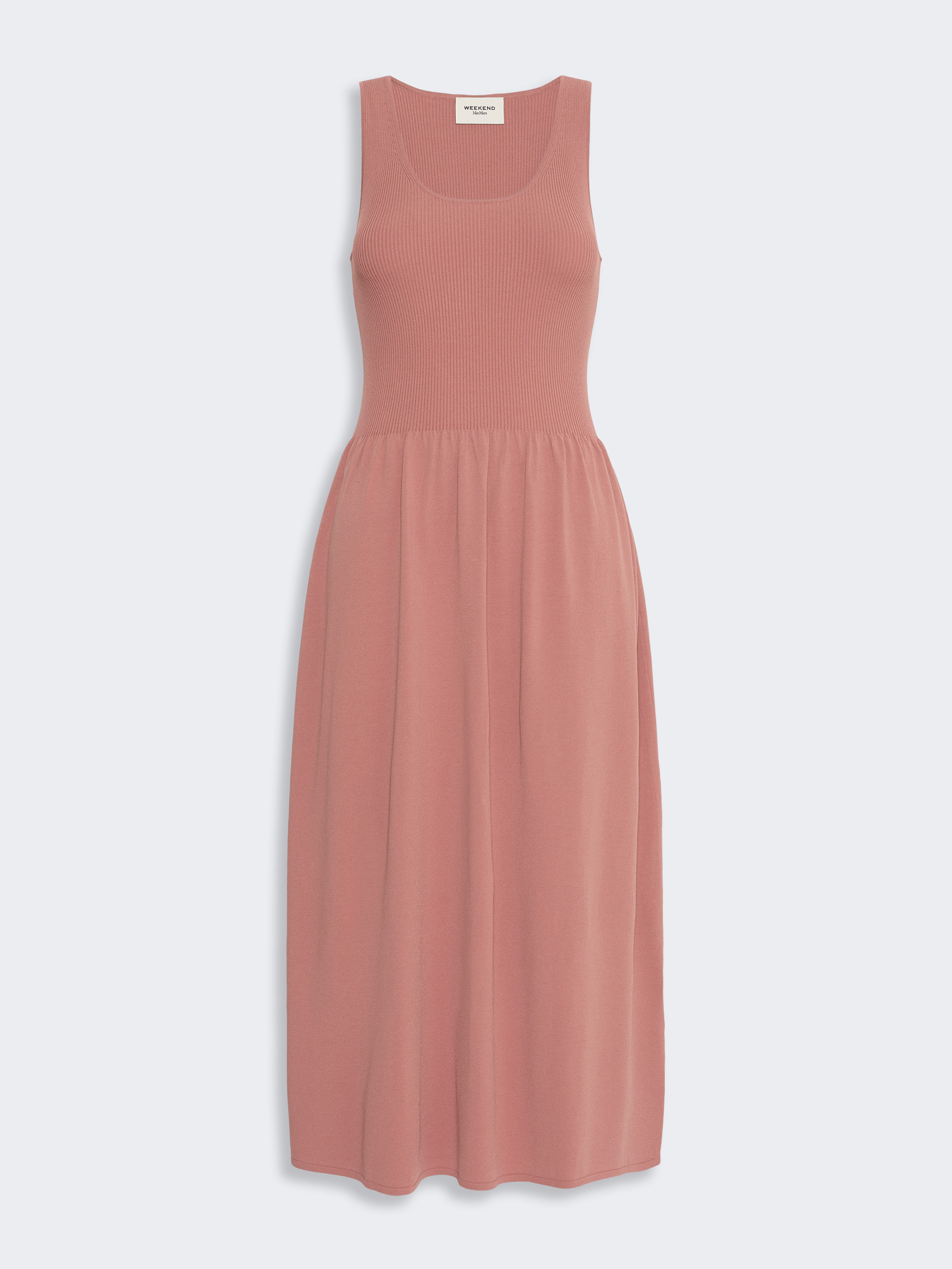 Abito lungo in filato di viscosa - TERRACOTTA - Weekend Max Mara - 4