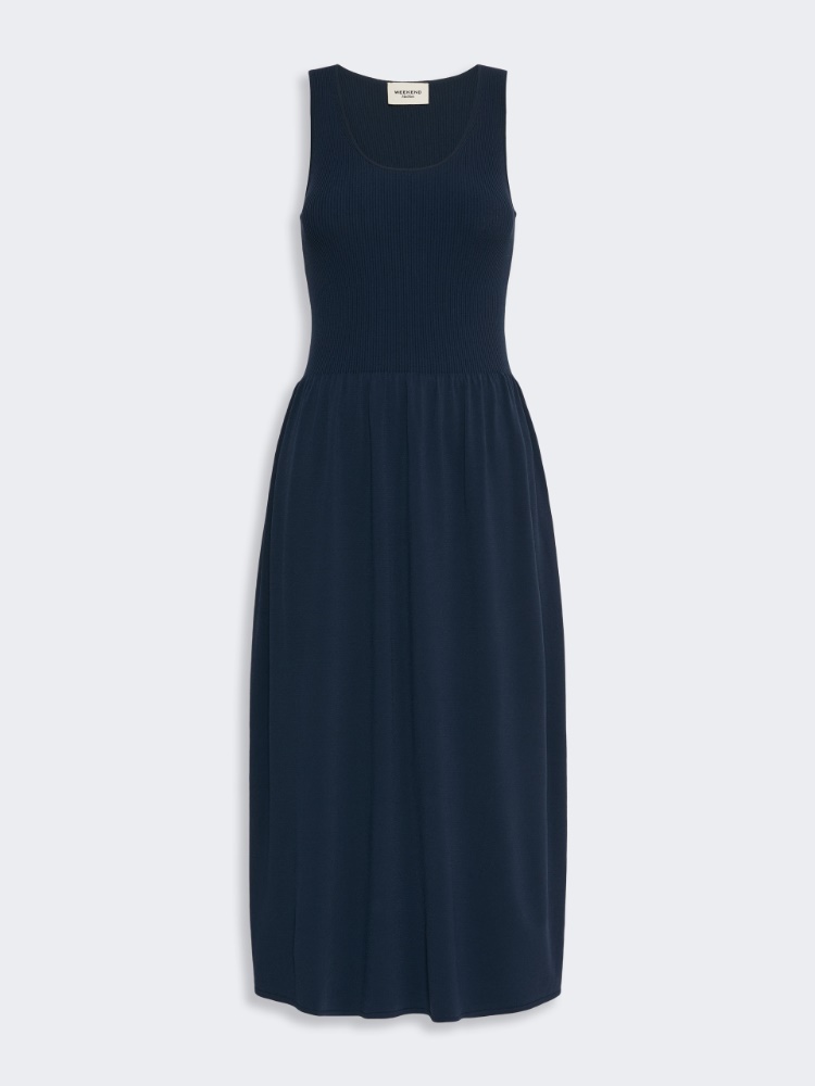 Abito lungo in filato di viscosa - BLU - Weekend Max Mara