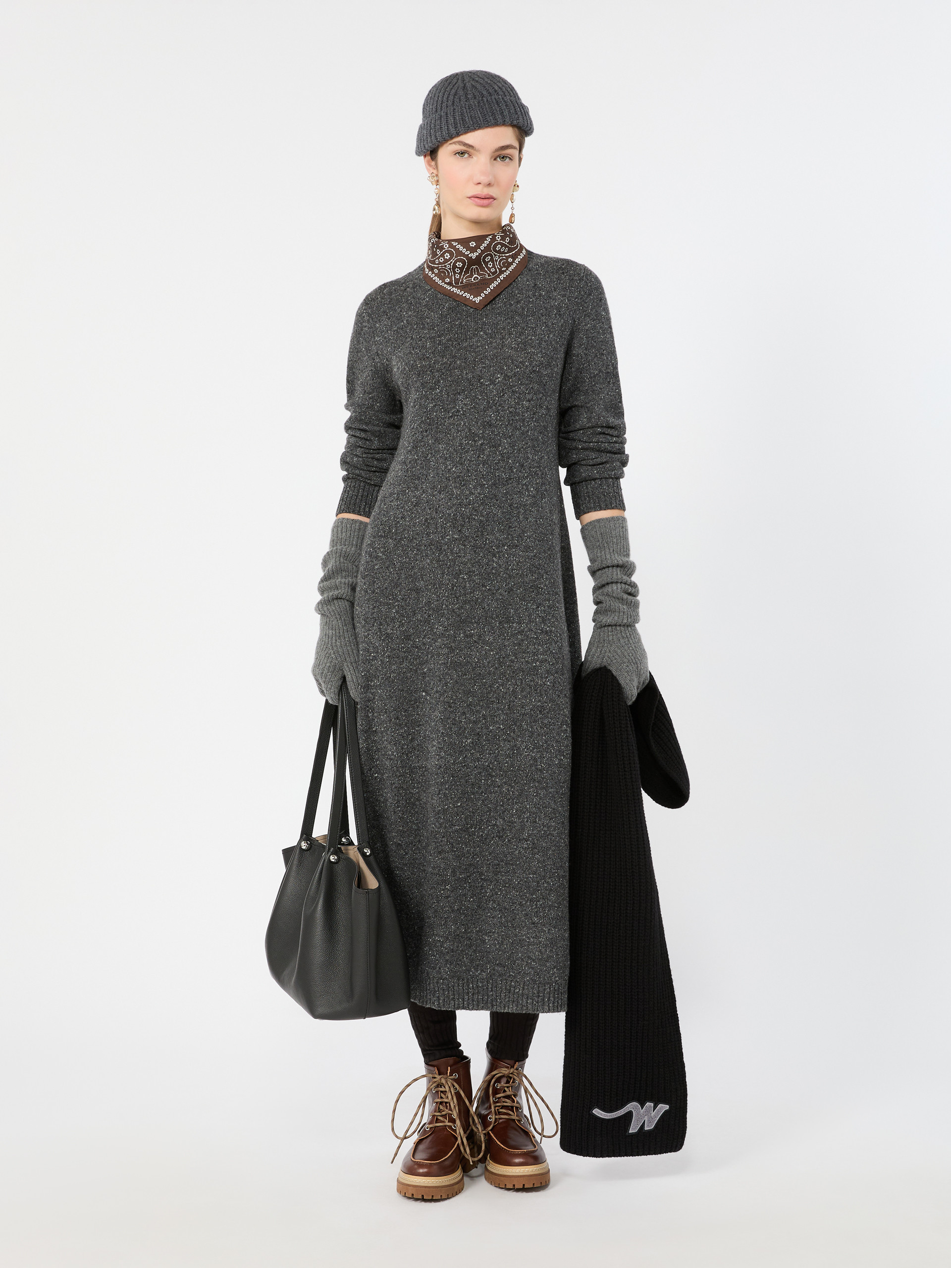 Dress in wool-blend tweed - Weekend Max Mara