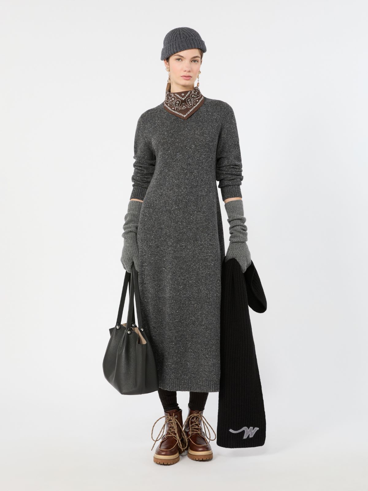 Dress in wool-blend tweed - Weekend Max Mara