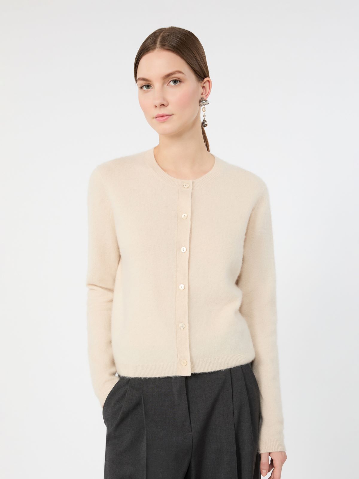 Wool and cashmere yarn cardigan - Weekend Max Mara - 4