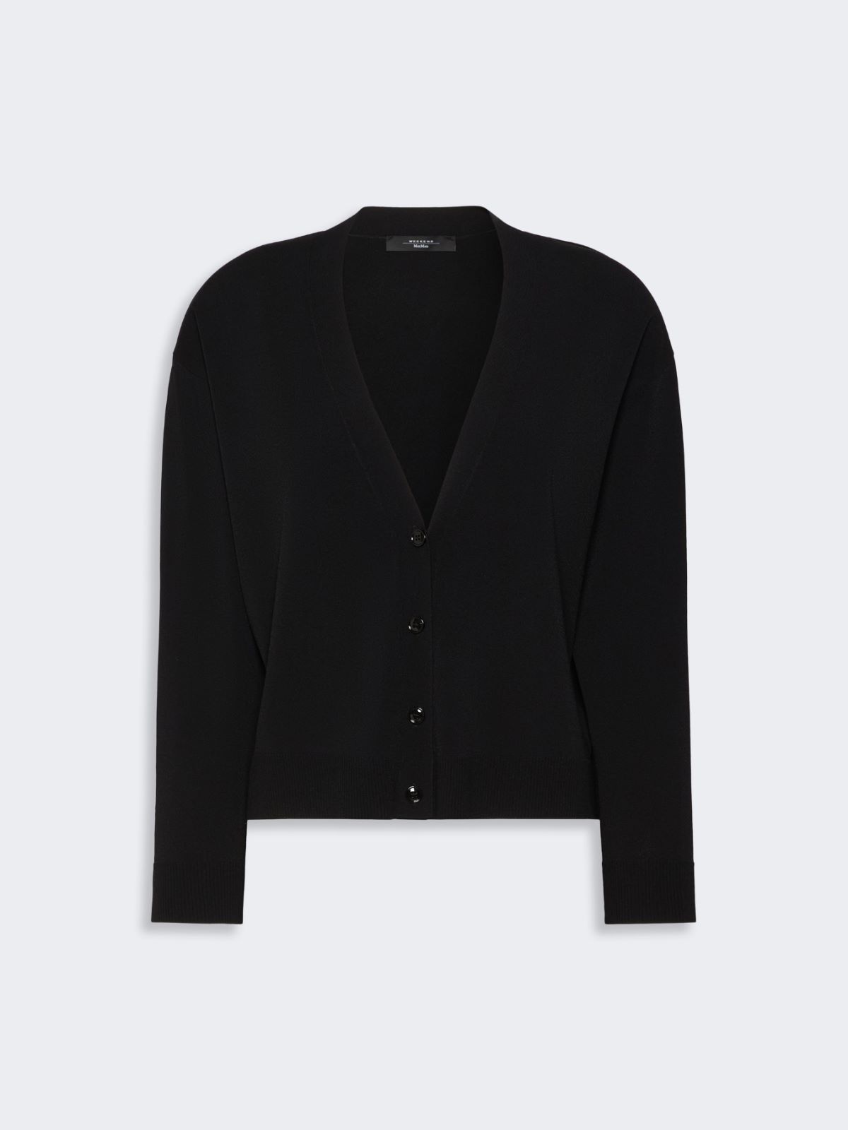 Cardigan a V in filato di viscosa - Weekend Max Mara - 6