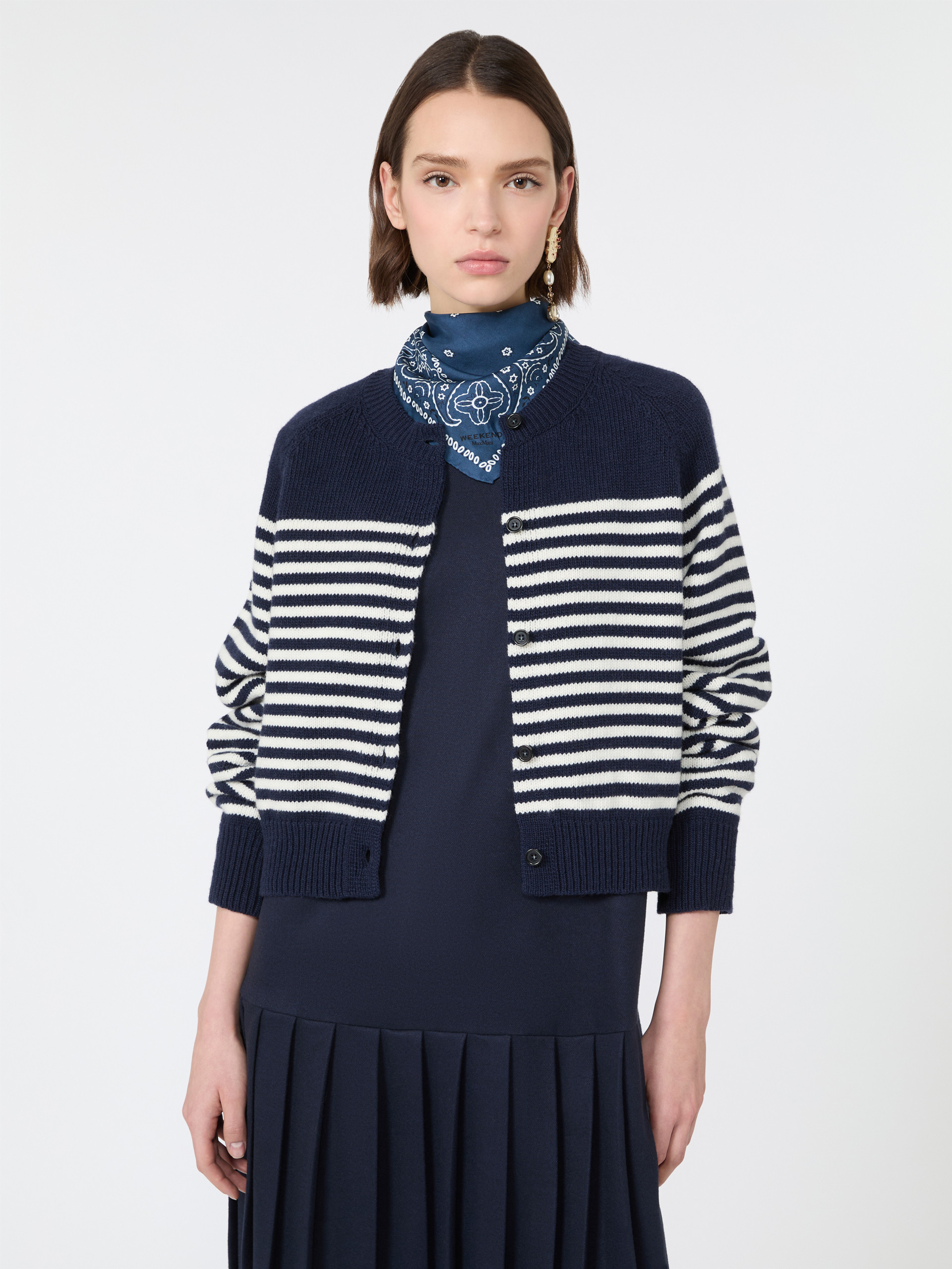 Wool yarn cardigan - Weekend Max Mara - 4