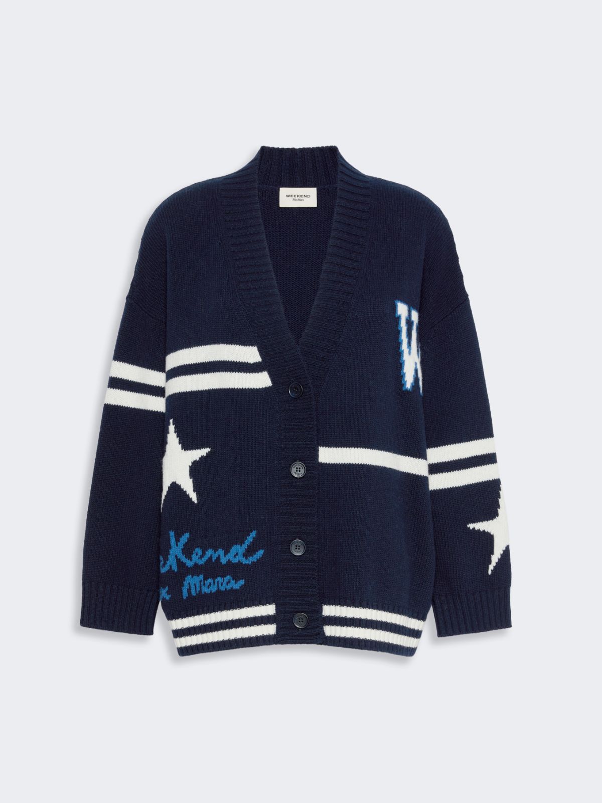 Jacquard wool cardigan - Weekend Max Mara - 6