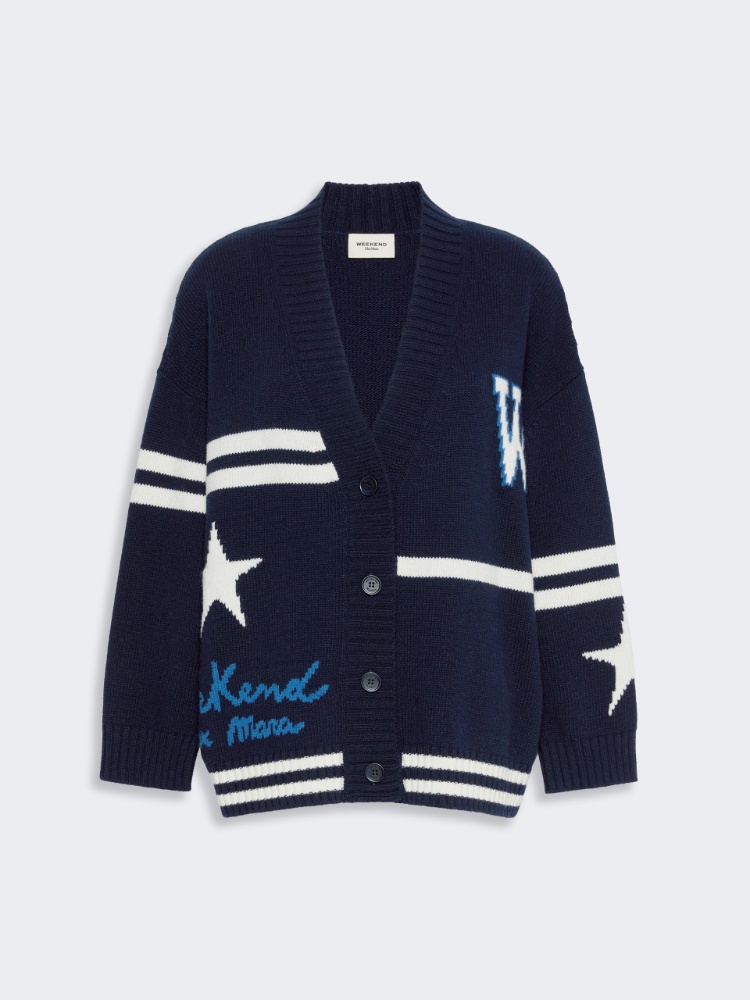 Jacquard wool cardigan - Weekend Max Mara - 2