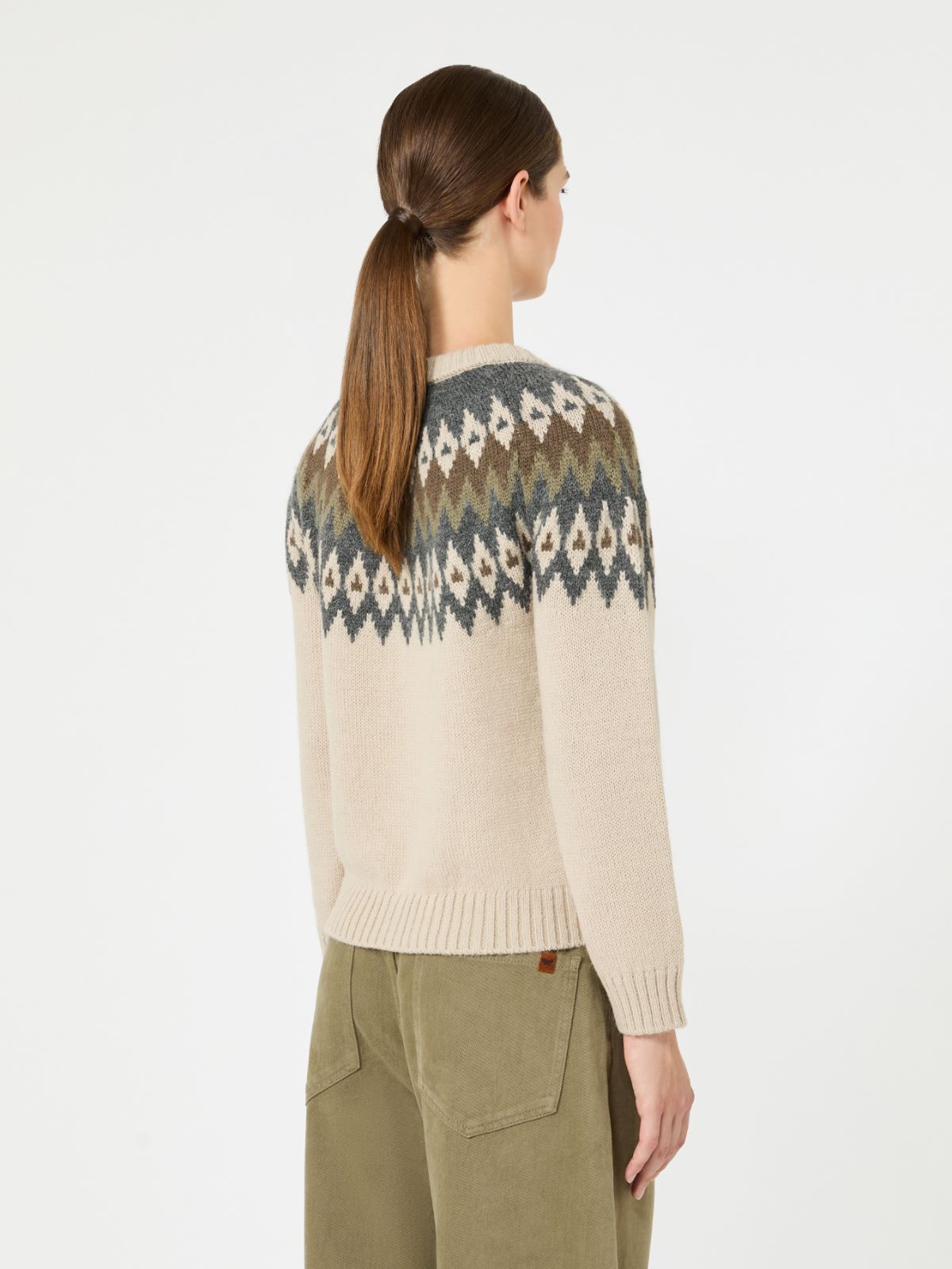 Alpaca and wool blend cardigan - Weekend Max Mara - 3