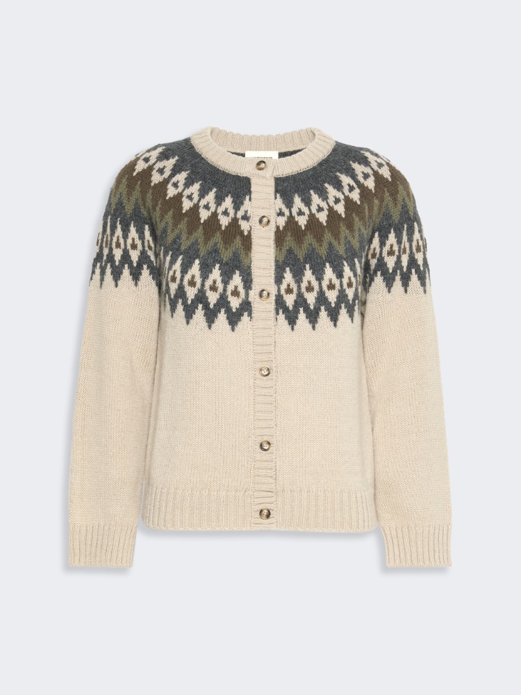 Alpaca and wool blend cardigan - Weekend Max Mara