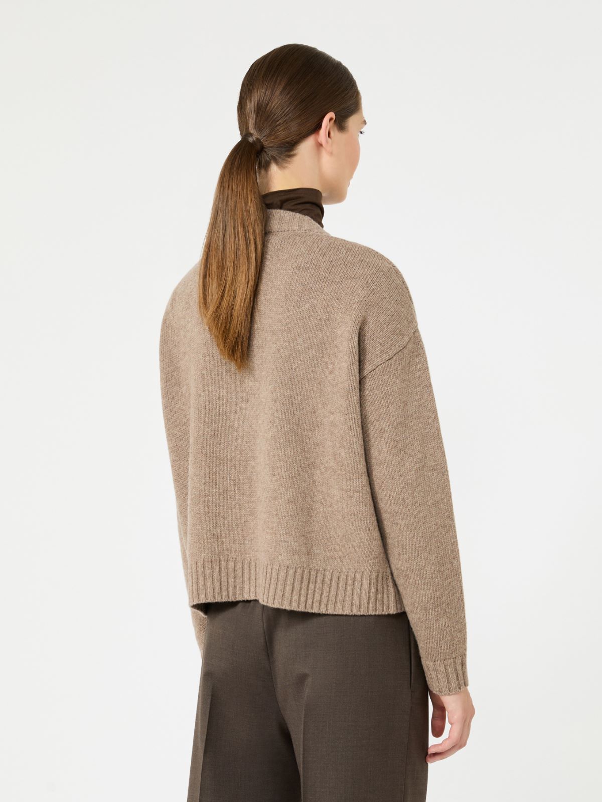 V-neck wool yarn cardigan - Weekend Max Mara - 3