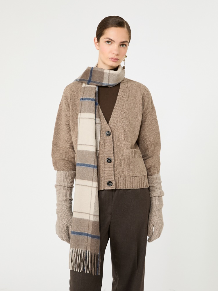 V-neck wool yarn cardigan - Weekend Max Mara