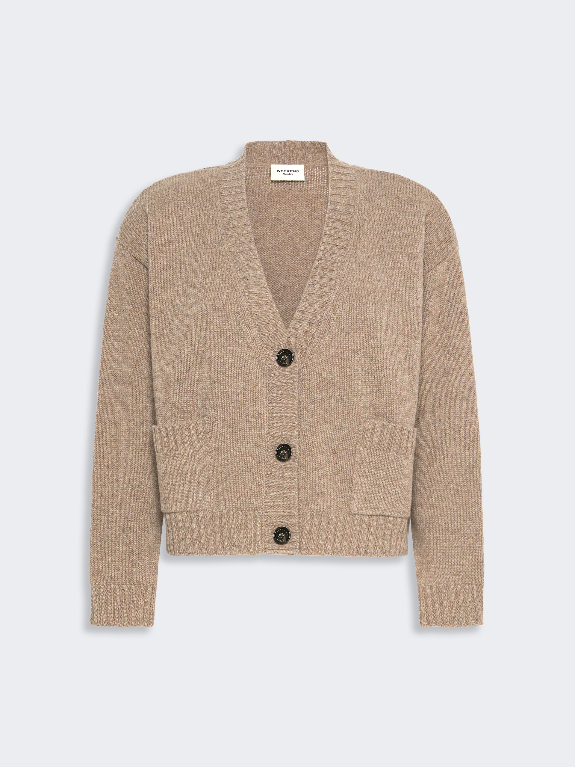 V-neck wool yarn cardigan - Weekend Max Mara - 5