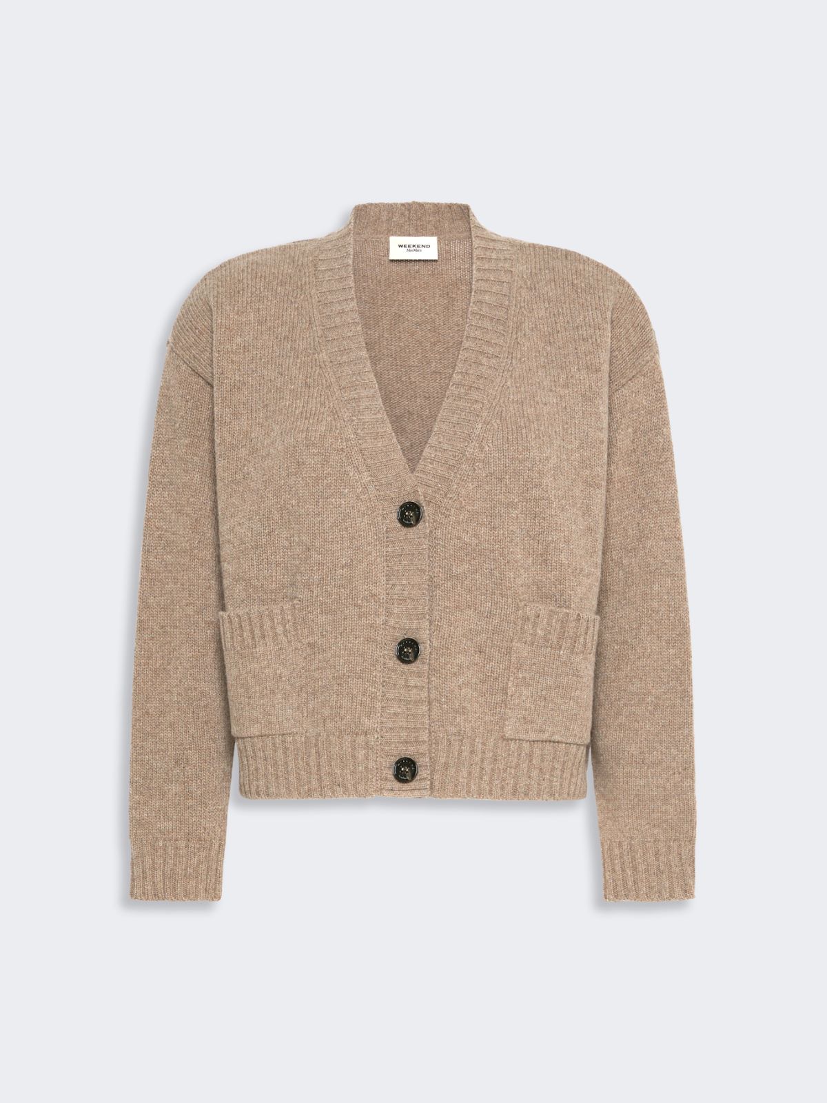 V-neck wool yarn cardigan - Weekend Max Mara - 5