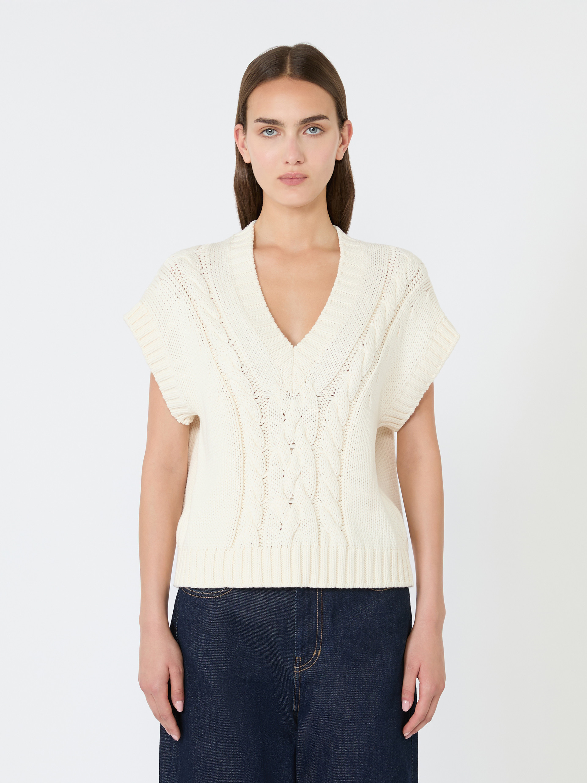Gilet in filato di cotone - Weekend Max Mara - 2