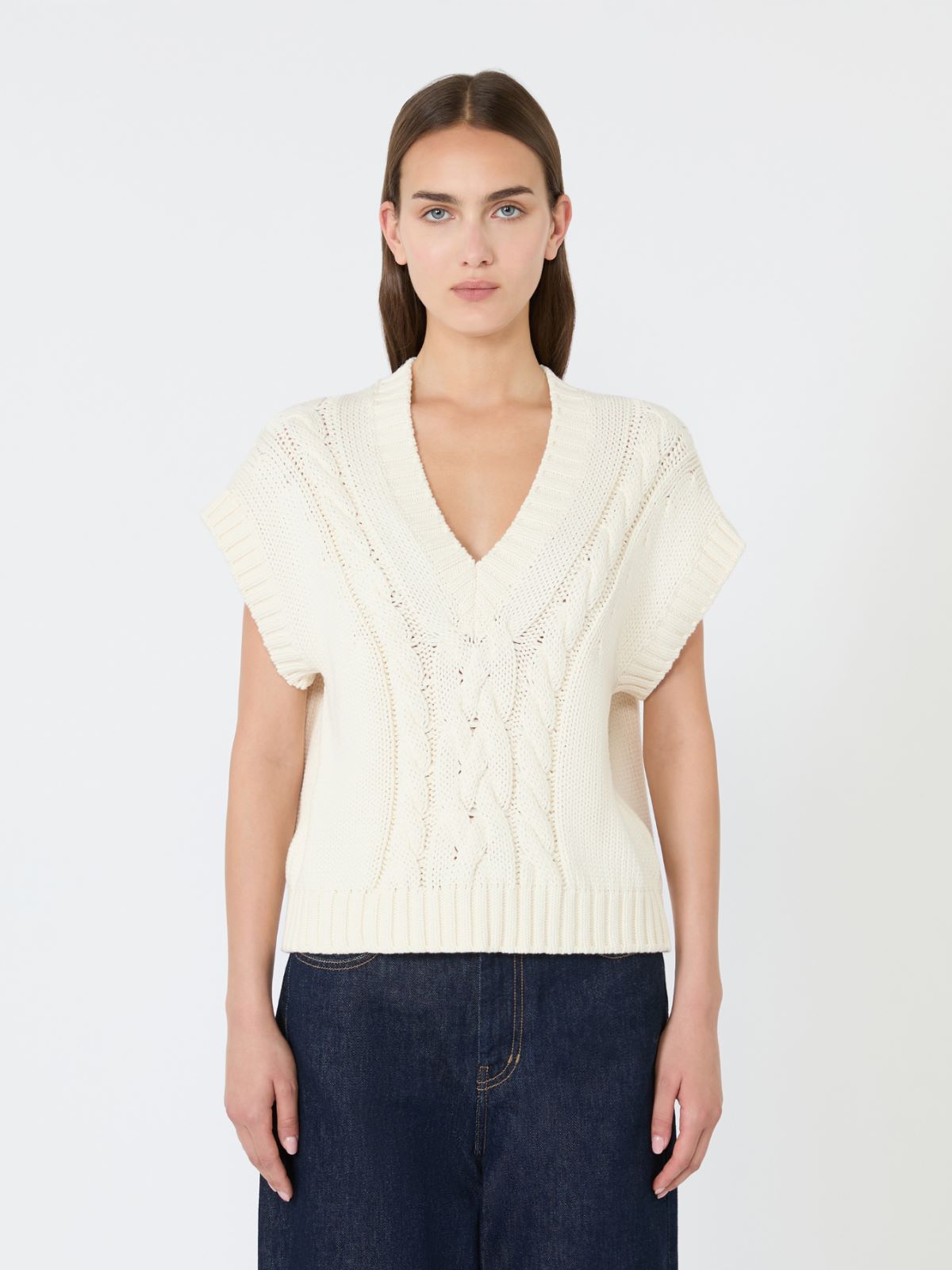 Gilet in filato di cotone - Weekend Max Mara - 2