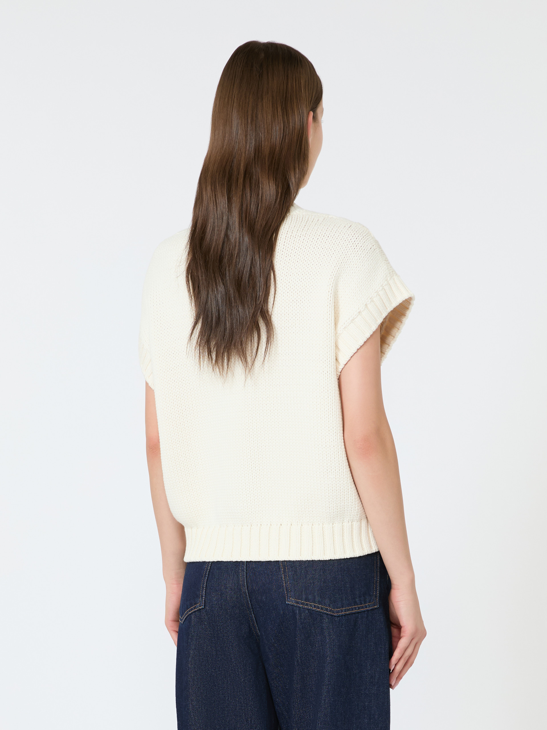 Gilet in filato di cotone - Weekend Max Mara - 3