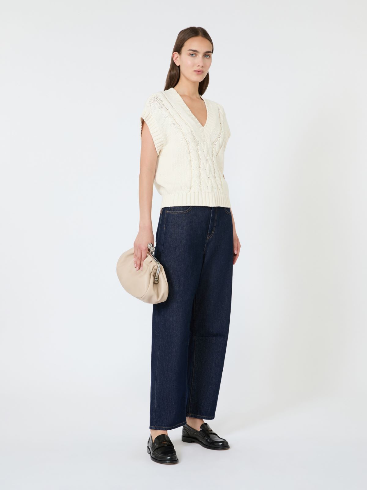 Gilet in filato di cotone - Weekend Max Mara