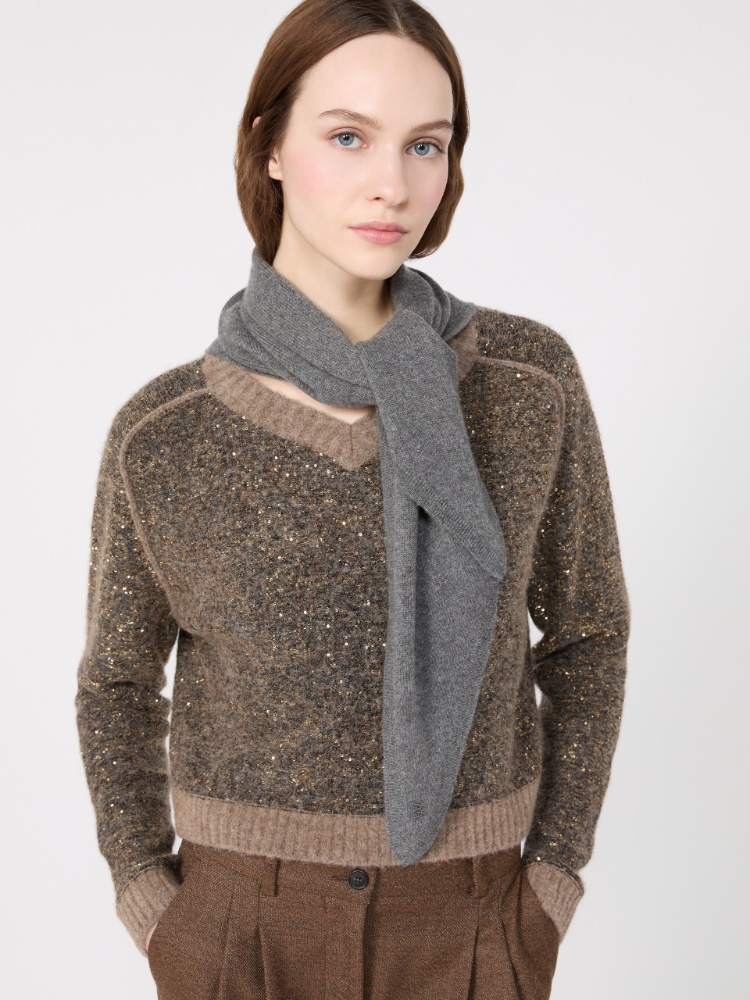 Cropped Alpaca-Blend Sweater - Weekend Max Mara