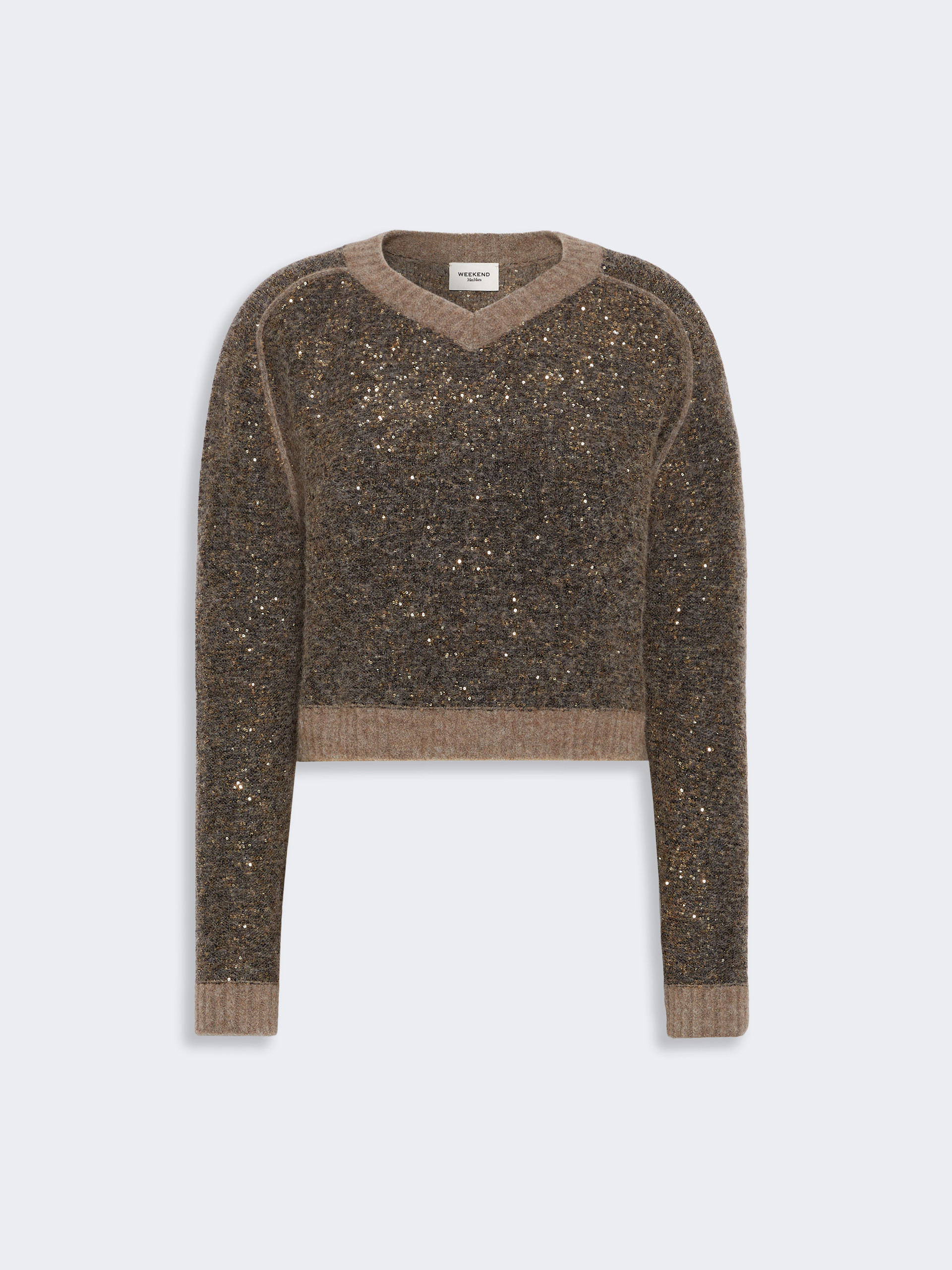 Cropped Alpaca-Blend Sweater - Weekend Max Mara - 6