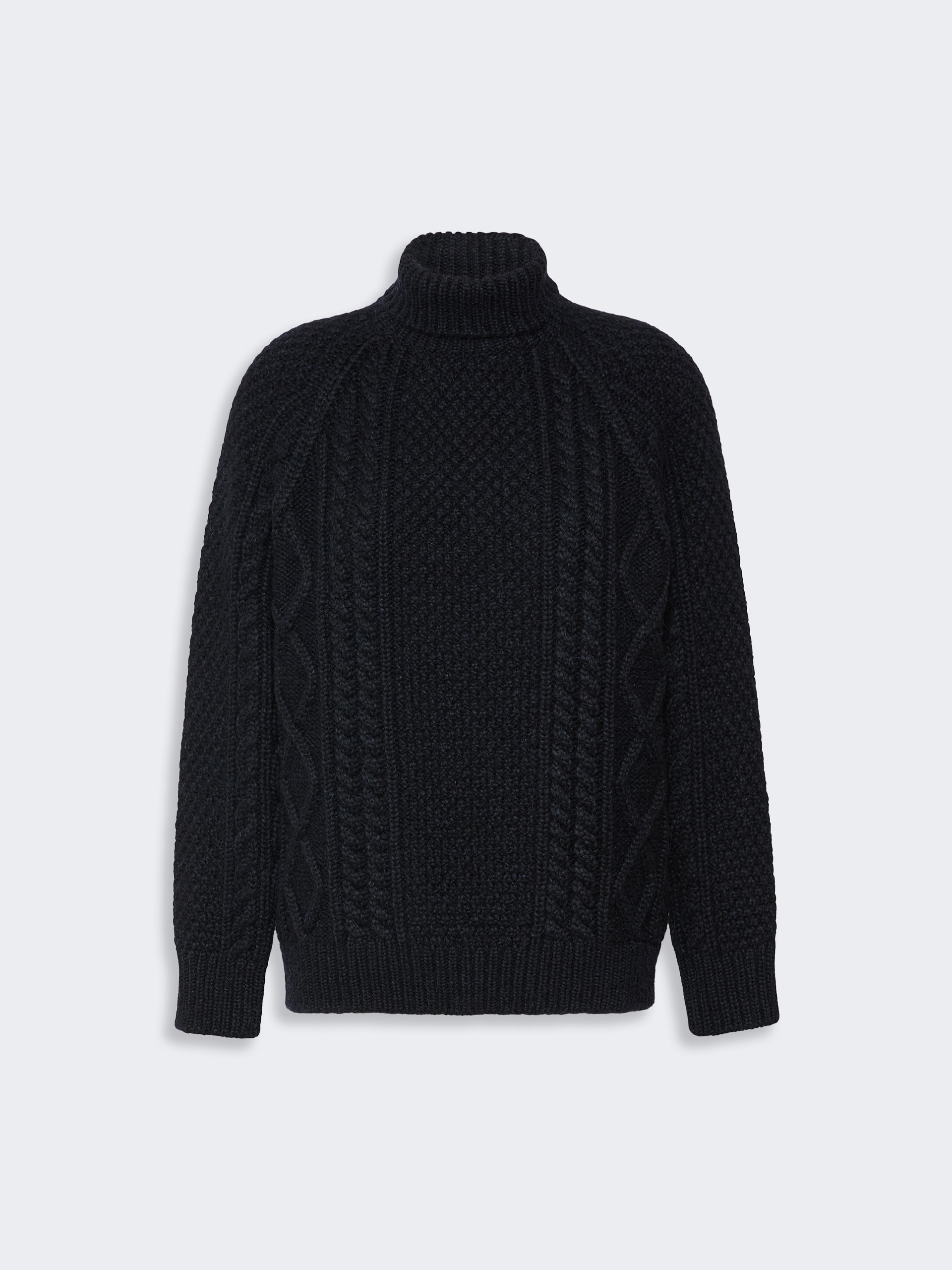 Wool yarn turtleneck Aran jumper - Weekend Max Mara - 5