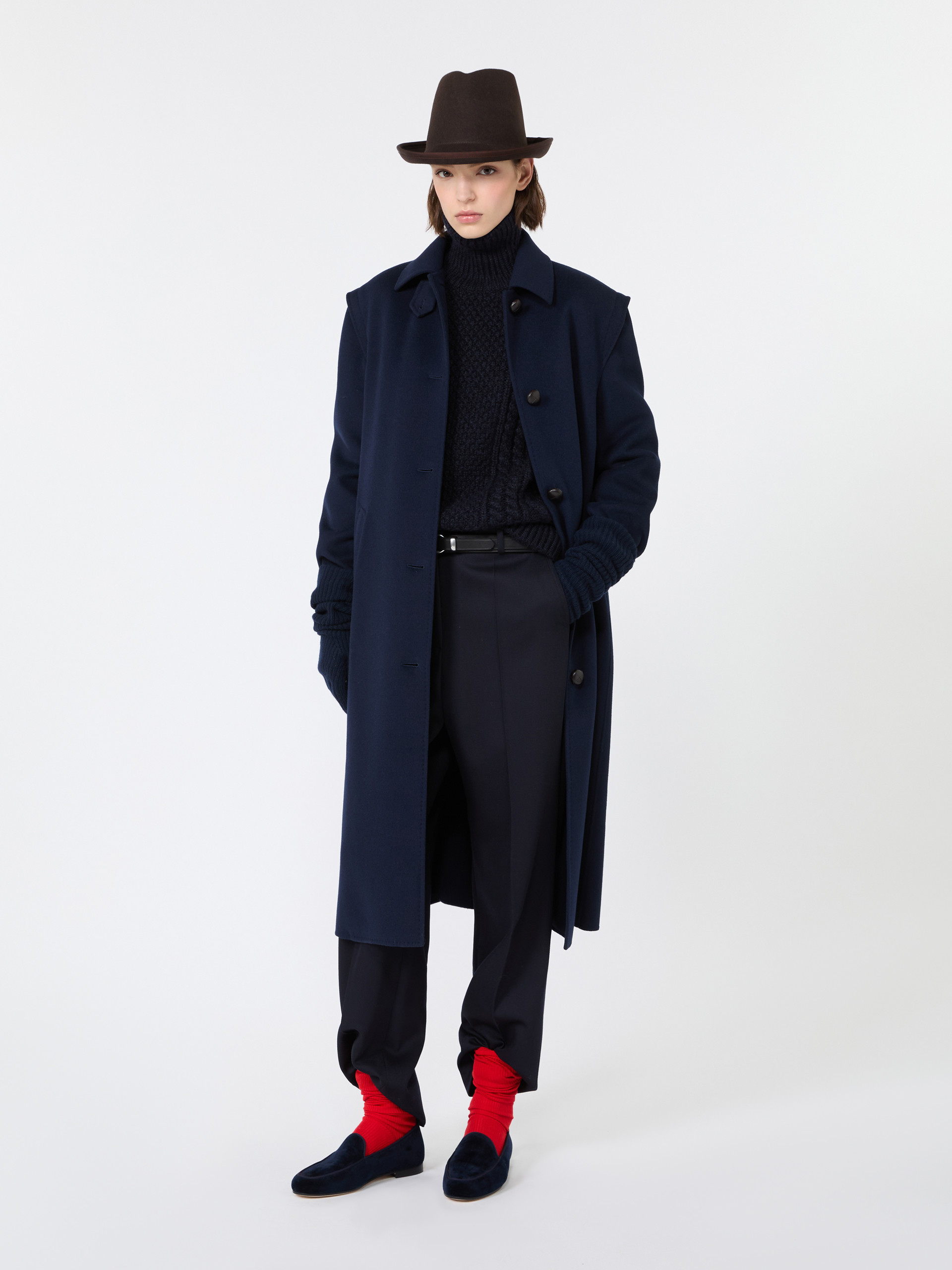 Wool yarn turtleneck Aran jumper - Weekend Max Mara