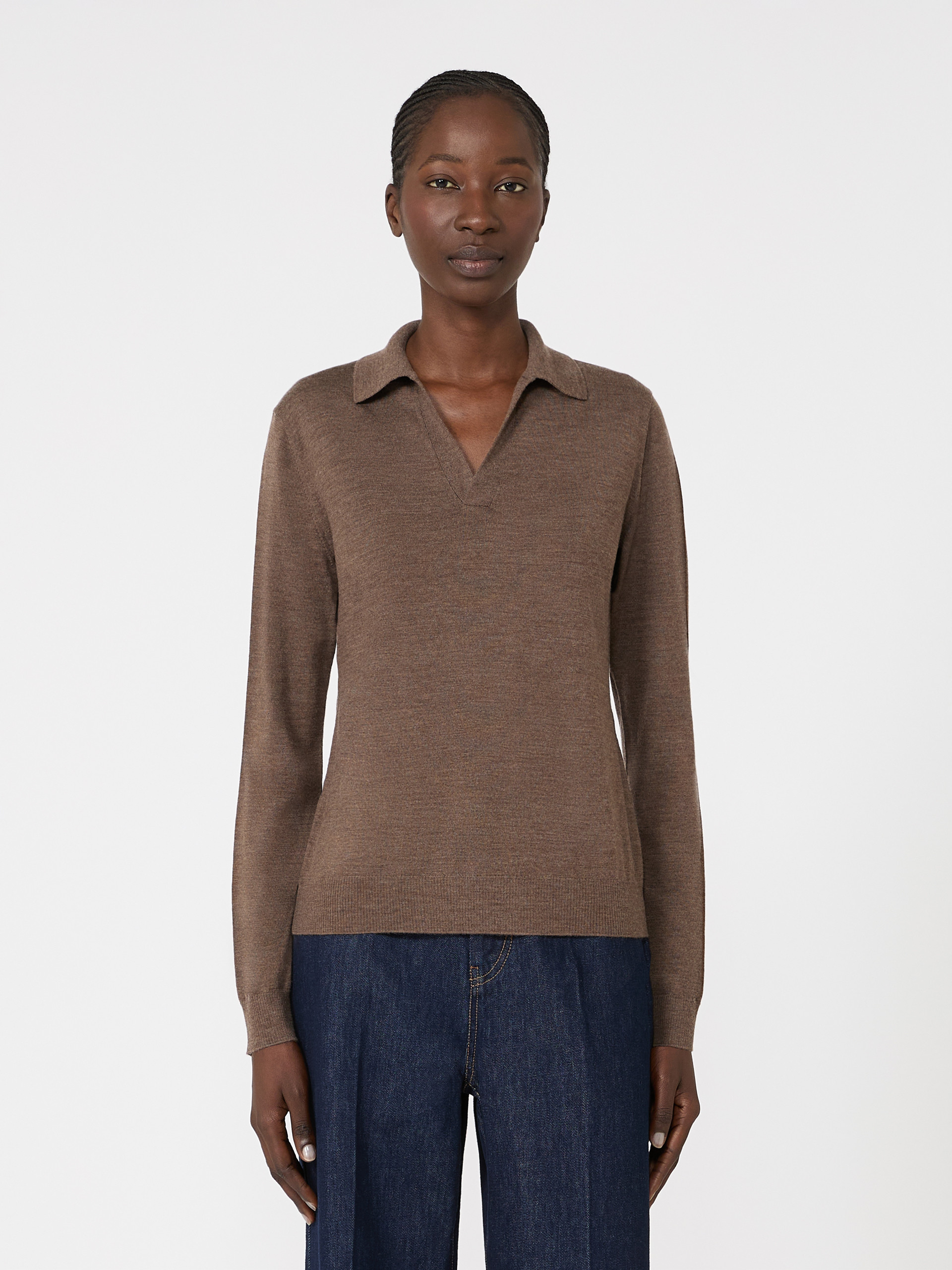Wool and cashmere yarn polo shirt - Weekend Max Mara - 2