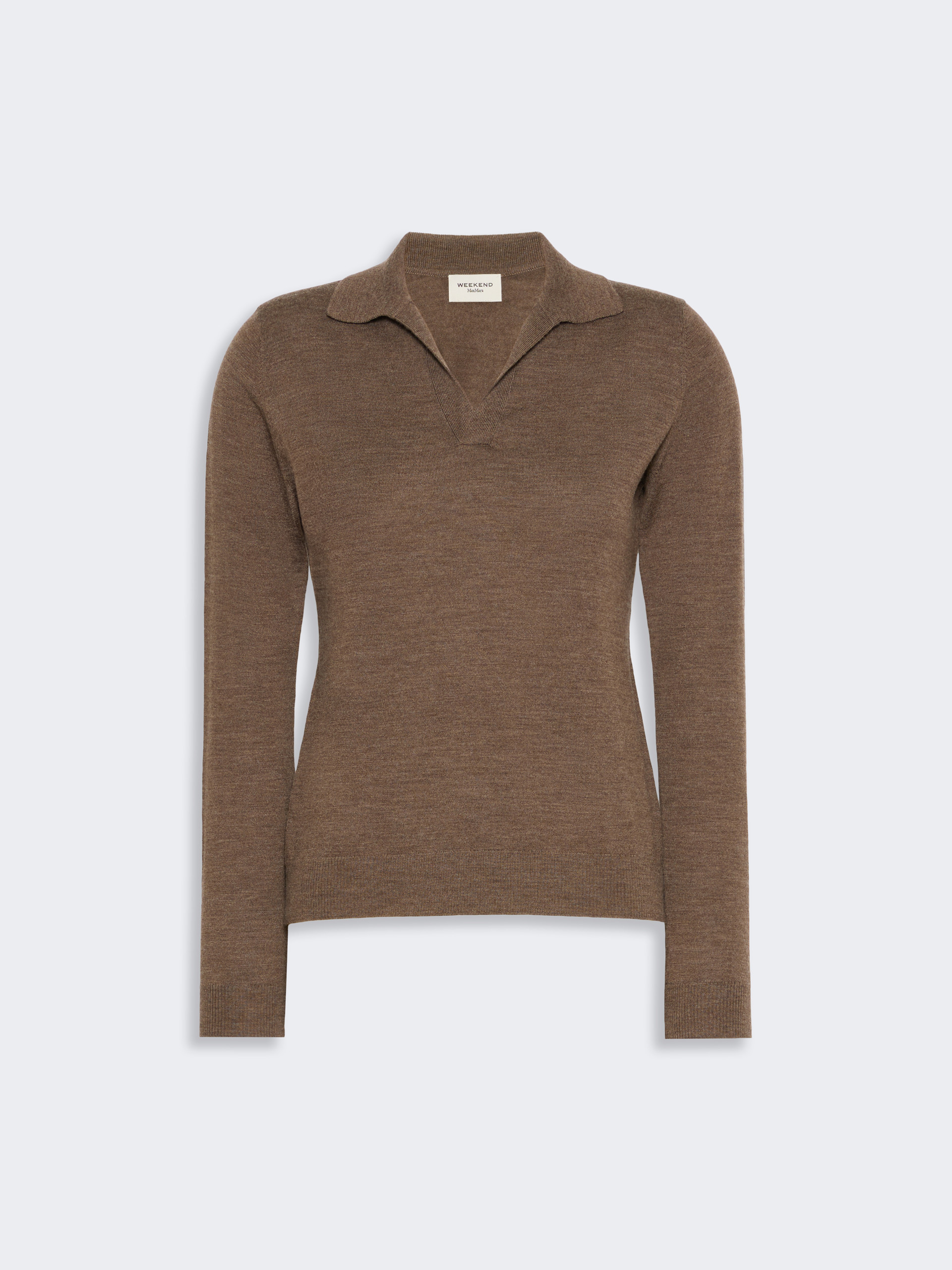 Wool and cashmere yarn polo shirt - Weekend Max Mara - 5