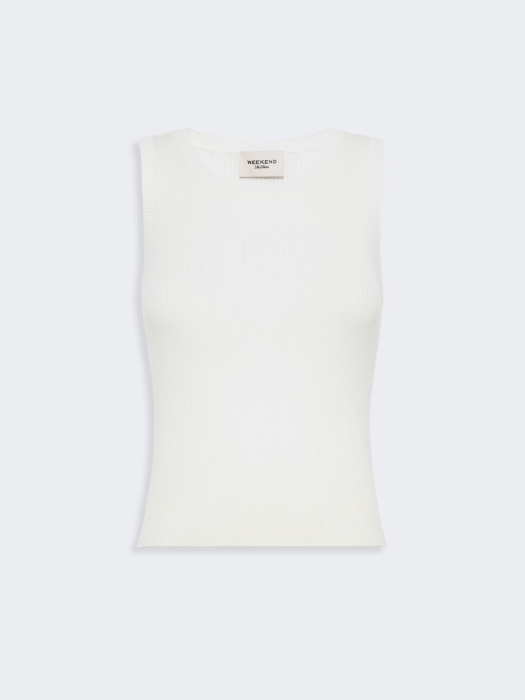 Sleeveless stretch viscose sweater - Weekend Max Mara - 2
