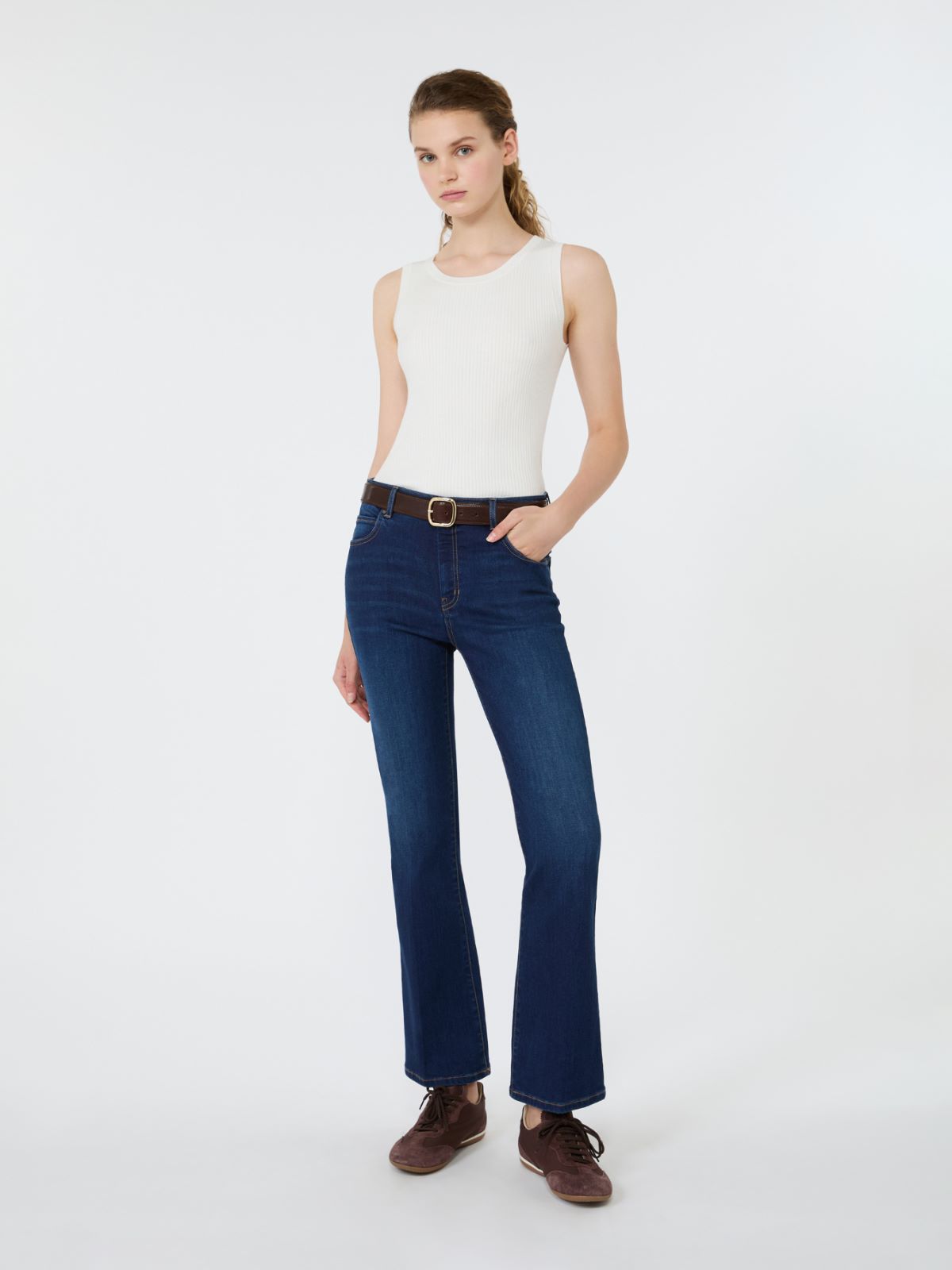 Sleeveless stretch viscose sweater - Weekend Max Mara