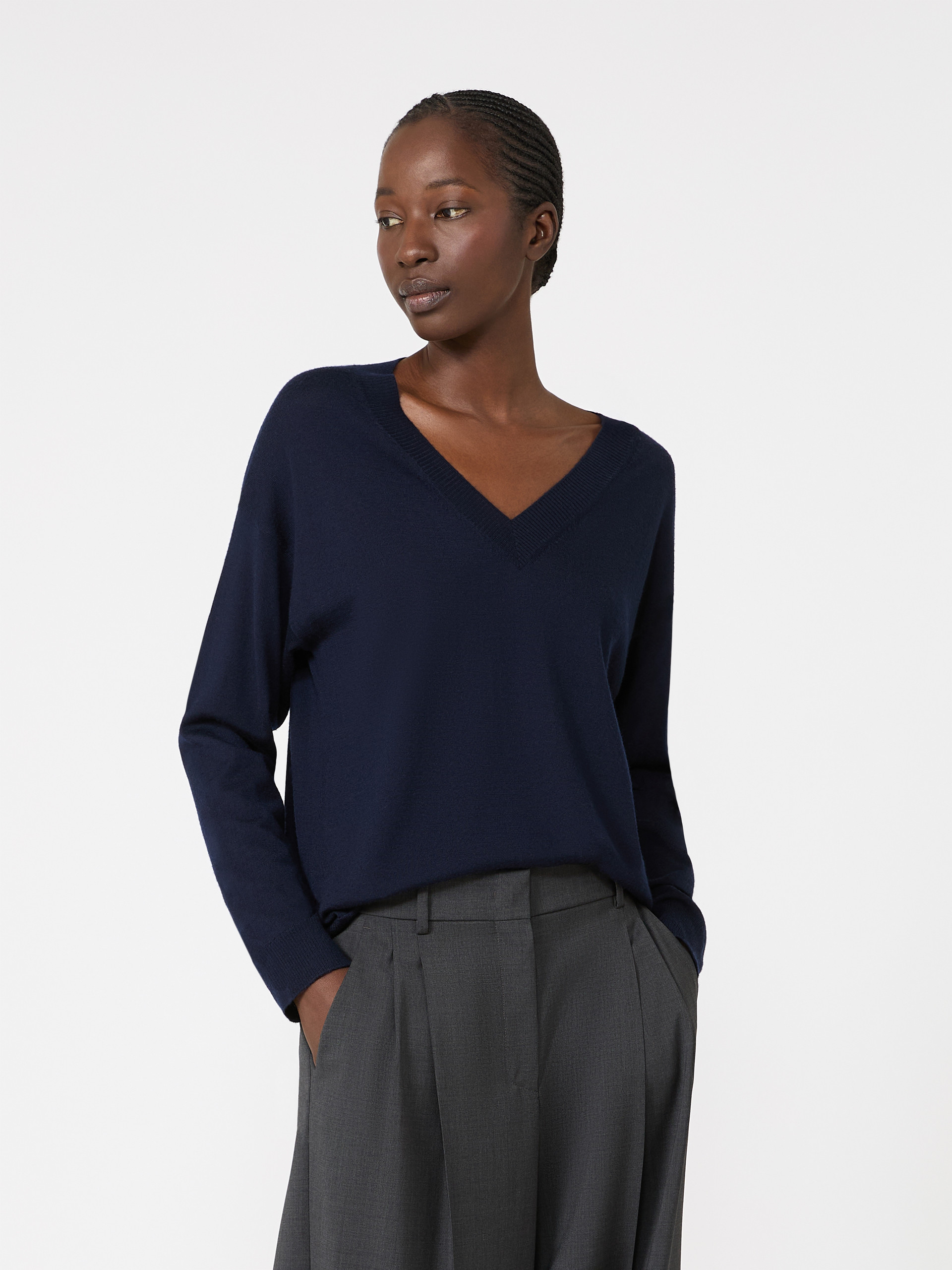 Soft wool and cashmere sweater - Weekend Max Mara - 4