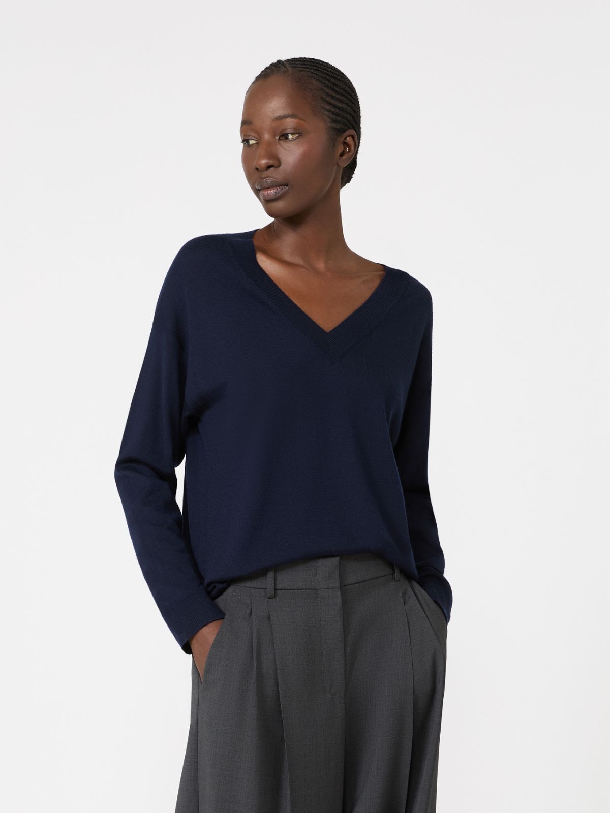 Soft wool and cashmere sweater - Weekend Max Mara - 4