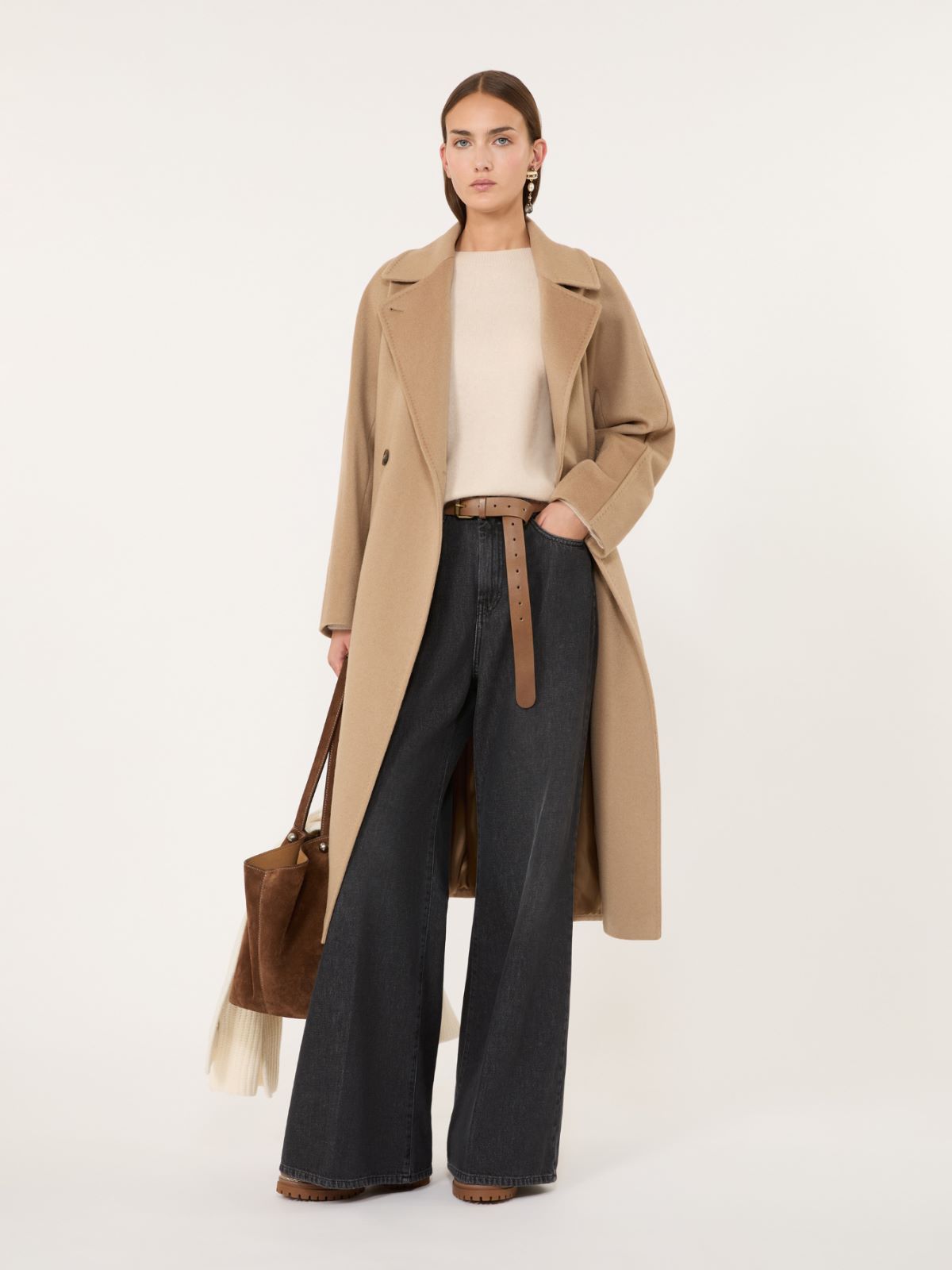 Wool and cashmere crewneck sweater - Weekend Max Mara