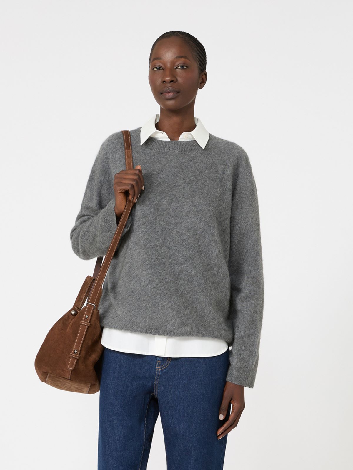 Wool and cashmere crewneck sweater - Weekend Max Mara - 4