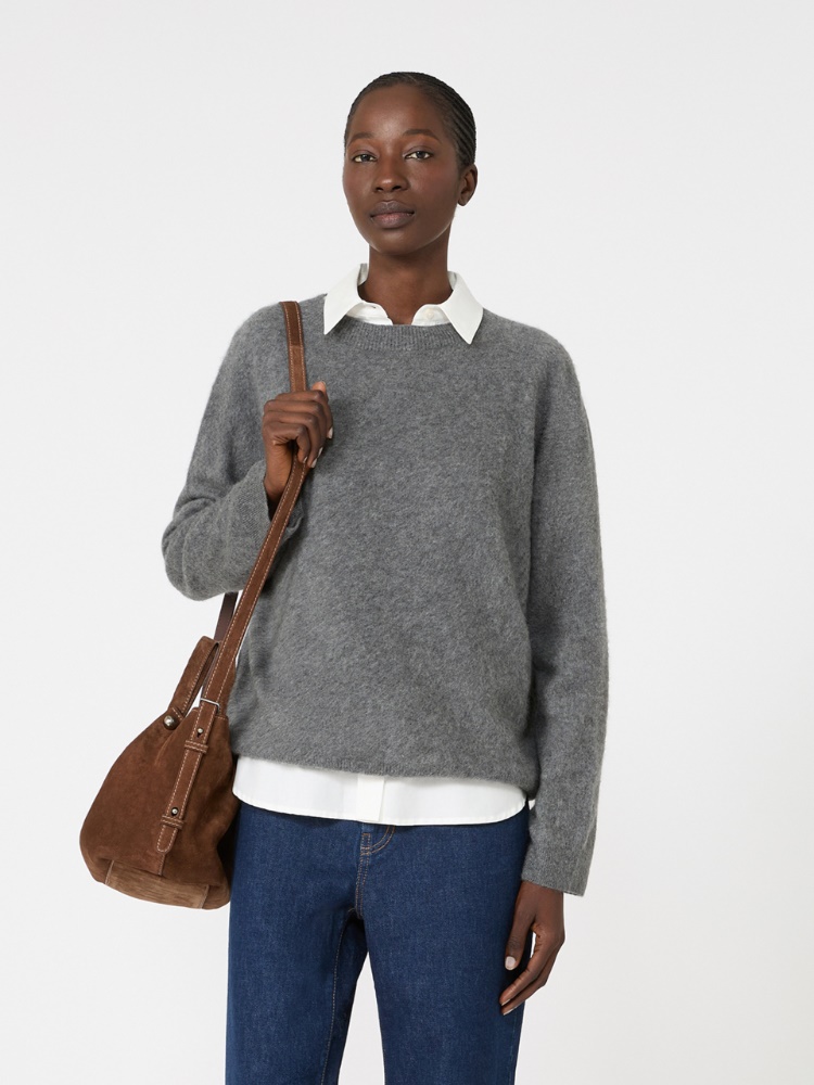 Wool and cashmere crewneck sweater - Weekend Max Mara