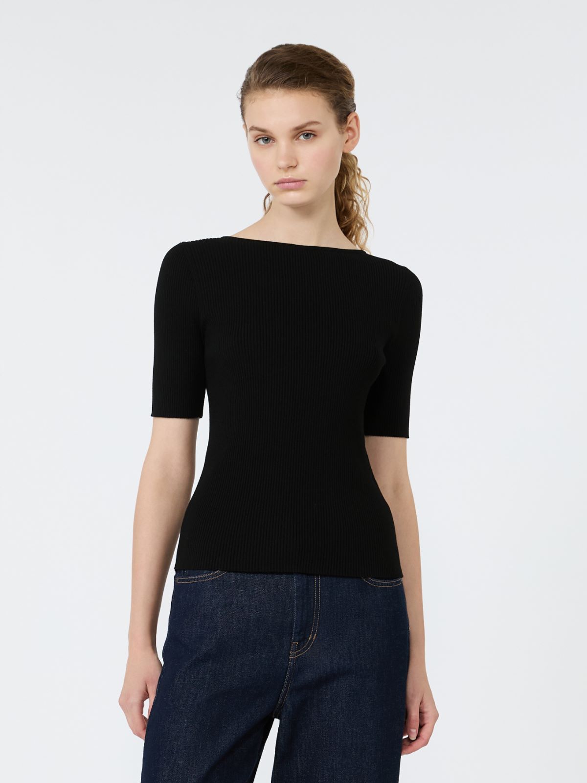 Slim-fit stretch viscose sweater - Weekend Max Mara - 2
