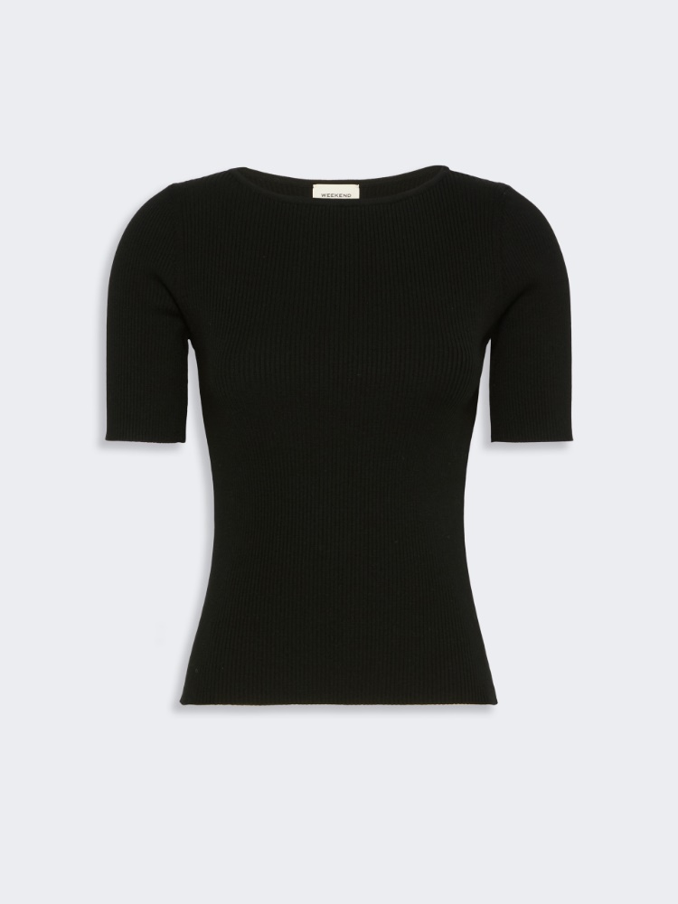 Slim-fit stretch viscose sweater - Weekend Max Mara - 2