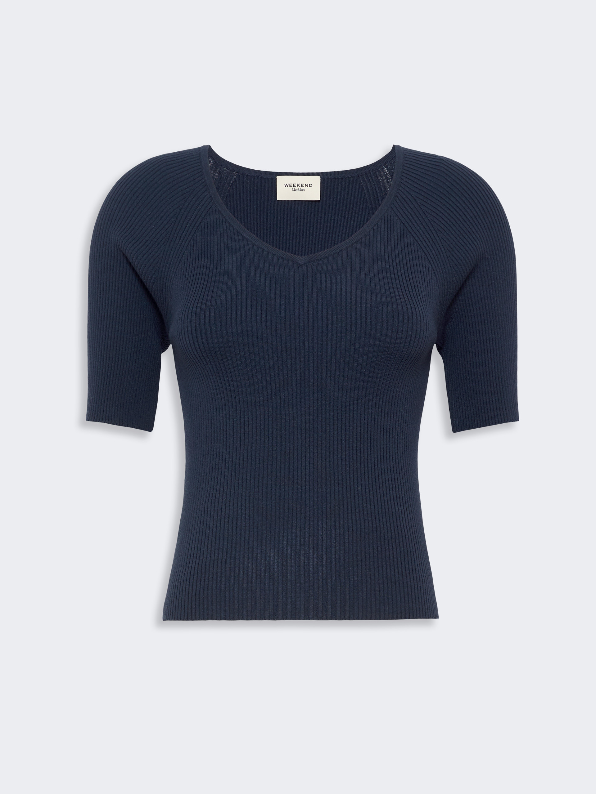 Rib-knit stretch viscose sweater - Weekend Max Mara - 5