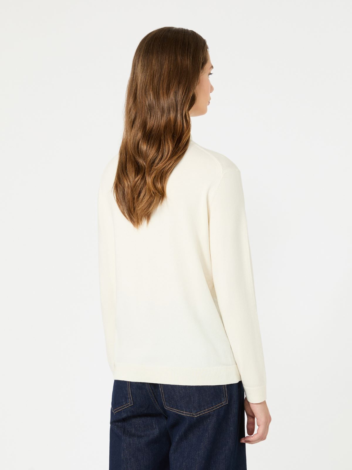 Wool and silk knit turtleneck - Weekend Max Mara - 3
