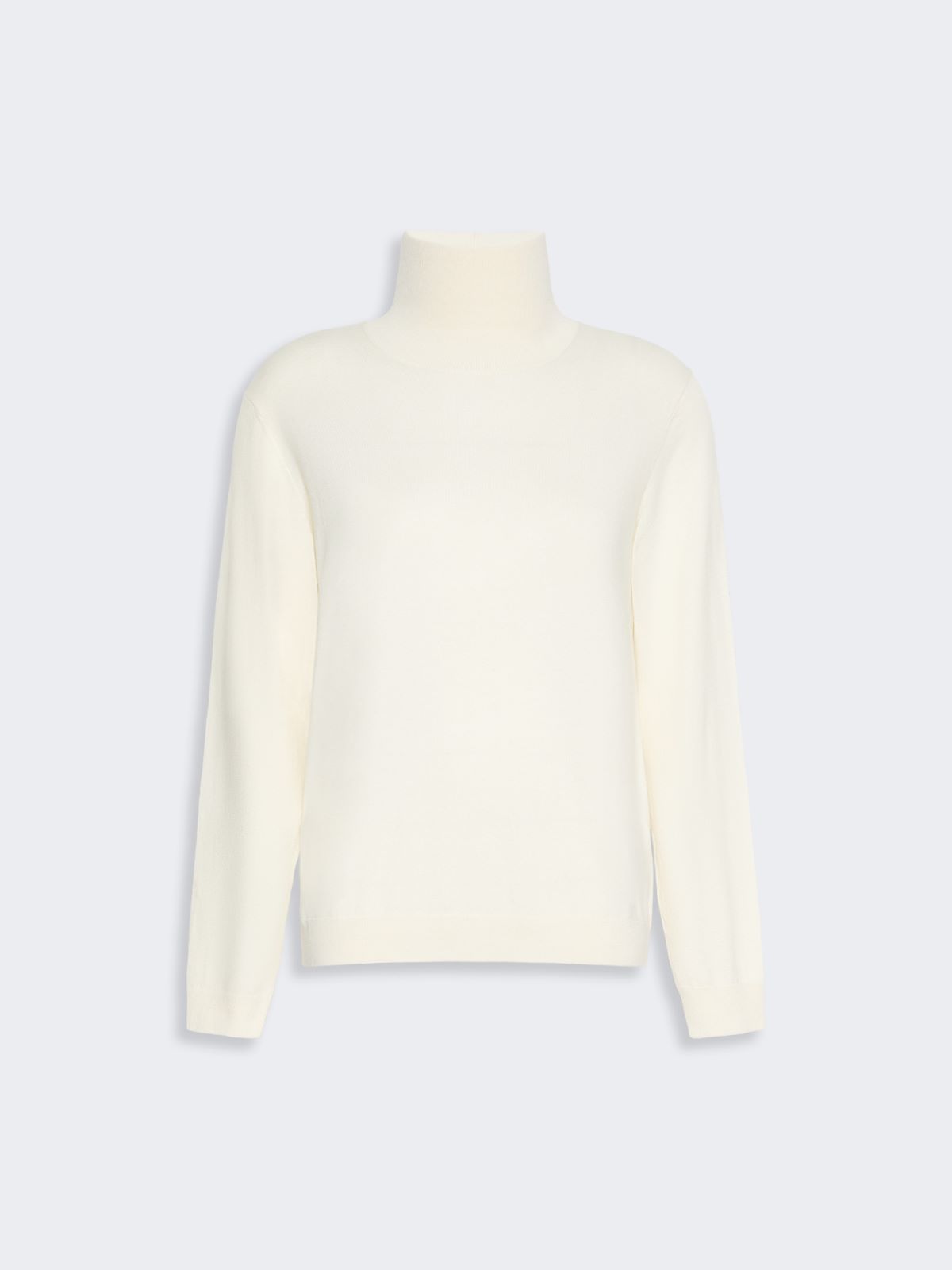 Wool and silk knit turtleneck - Weekend Max Mara - 5