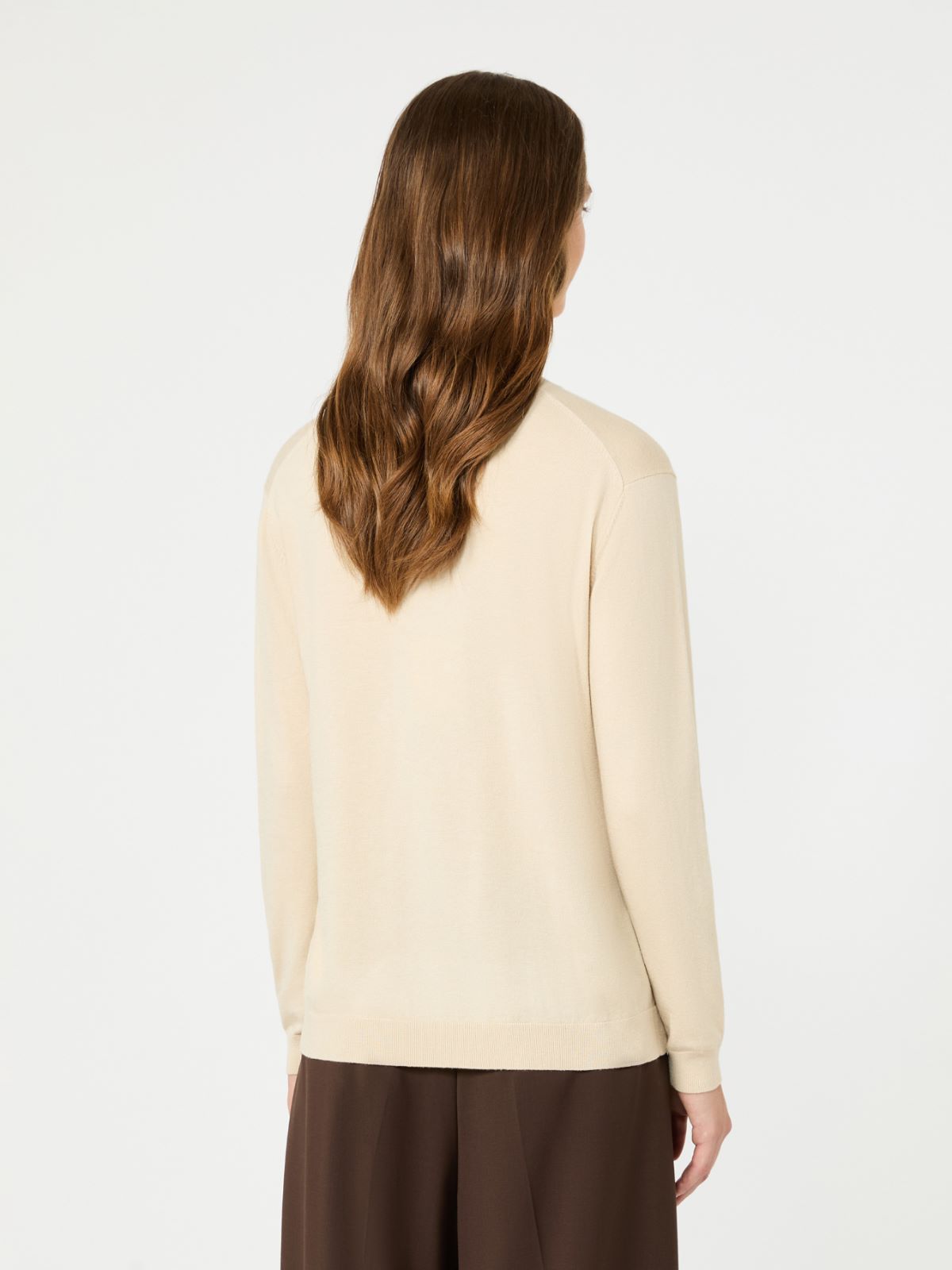 Wool and silk knit turtleneck - Weekend Max Mara - 3