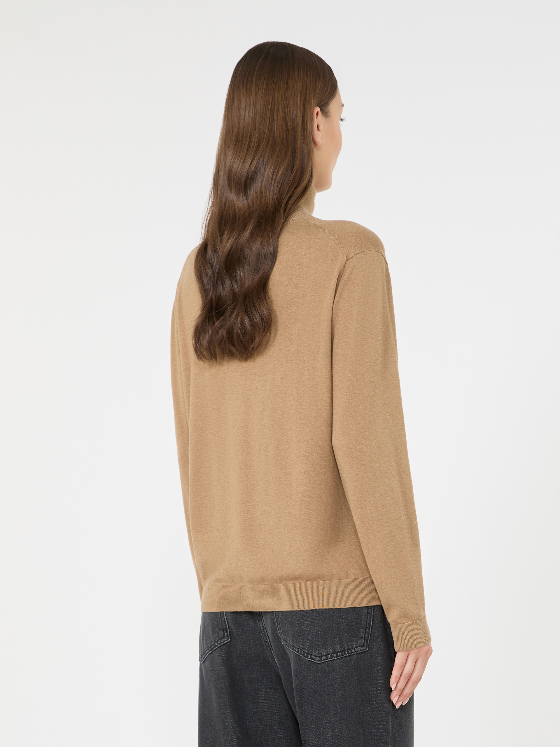 Wool and silk knit turtleneck - Weekend Max Mara - 3
