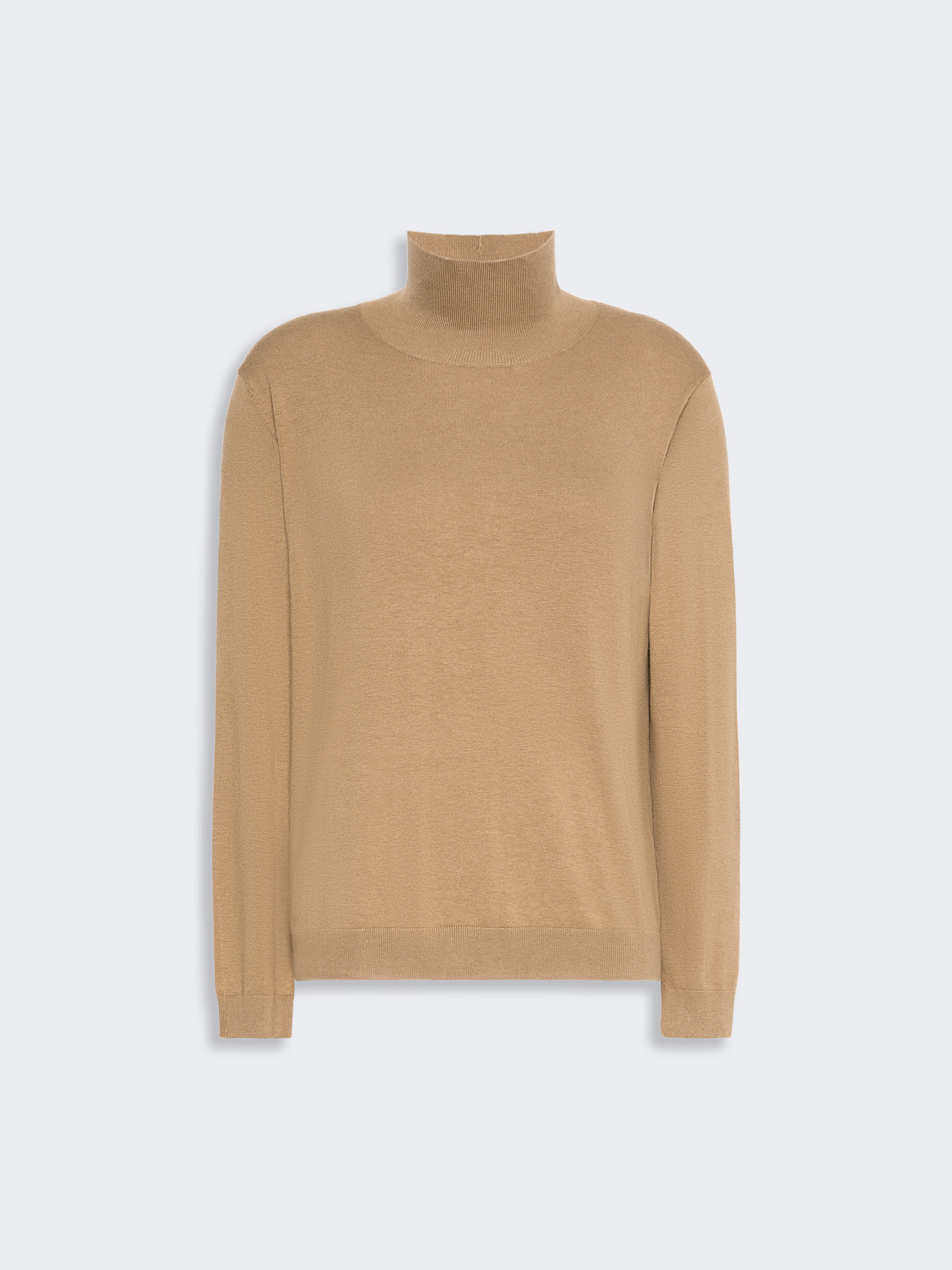 Wool and silk knit turtleneck - Weekend Max Mara - 5