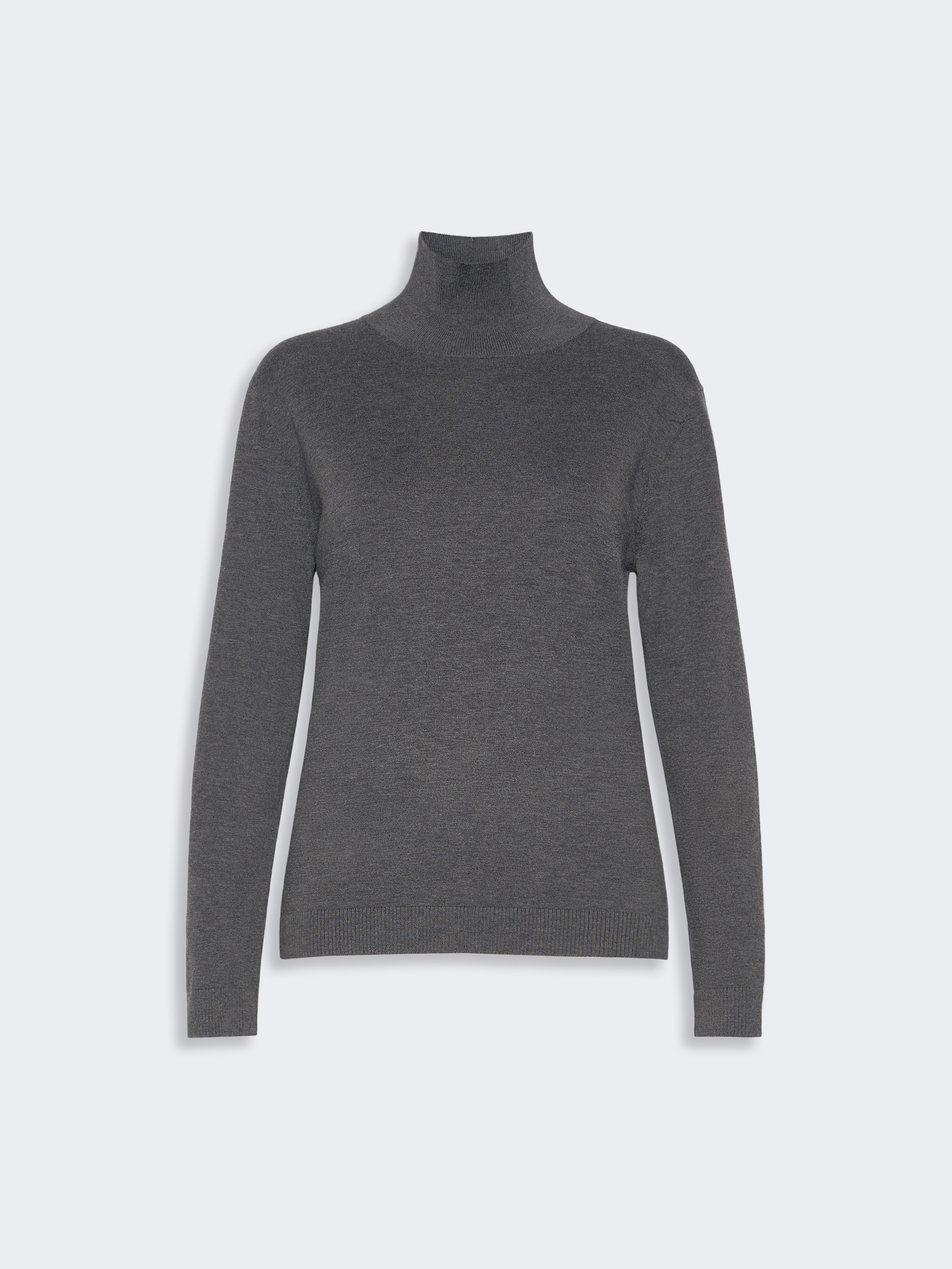 Wool and silk knit turtleneck - Weekend Max Mara - 5