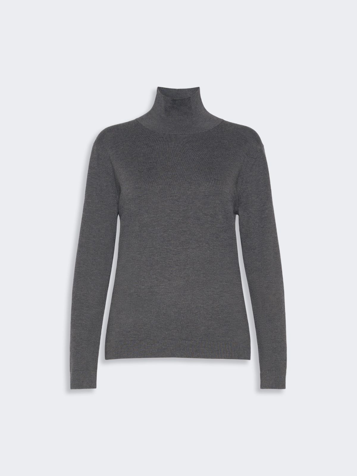 Wool and silk knit turtleneck - Weekend Max Mara - 5