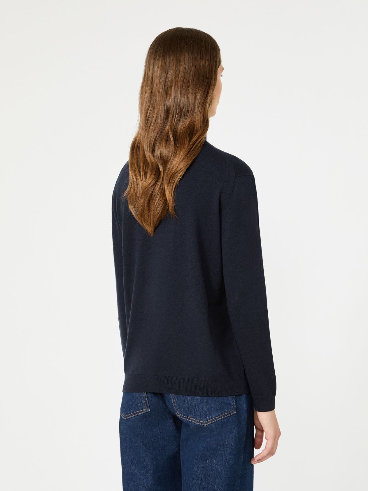 Wool and silk knit turtleneck - Weekend Max Mara - 3