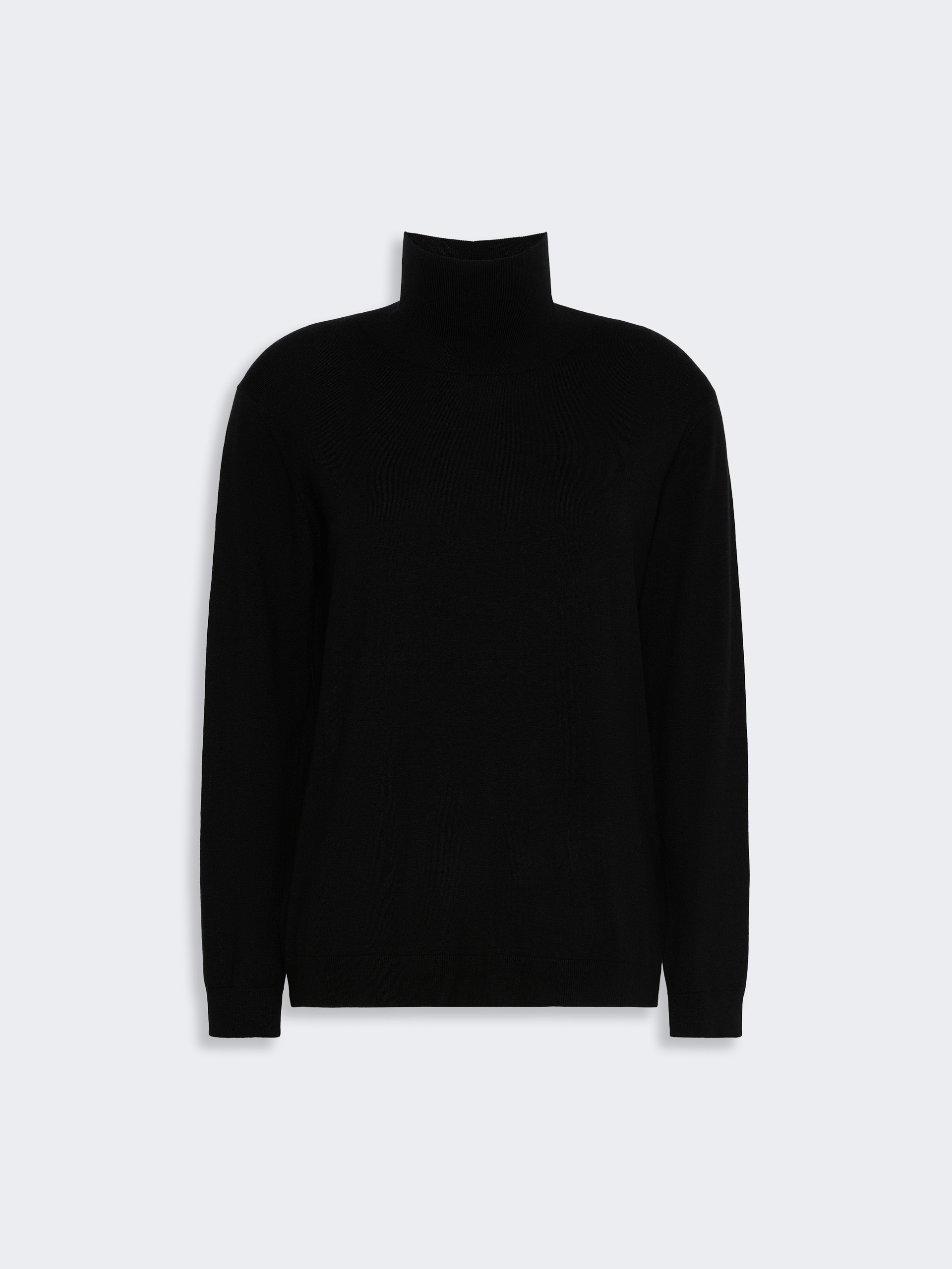 Wool and silk knit turtleneck - Weekend Max Mara - 5