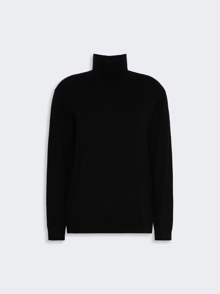Wool and silk knit turtleneck - Weekend Max Mara