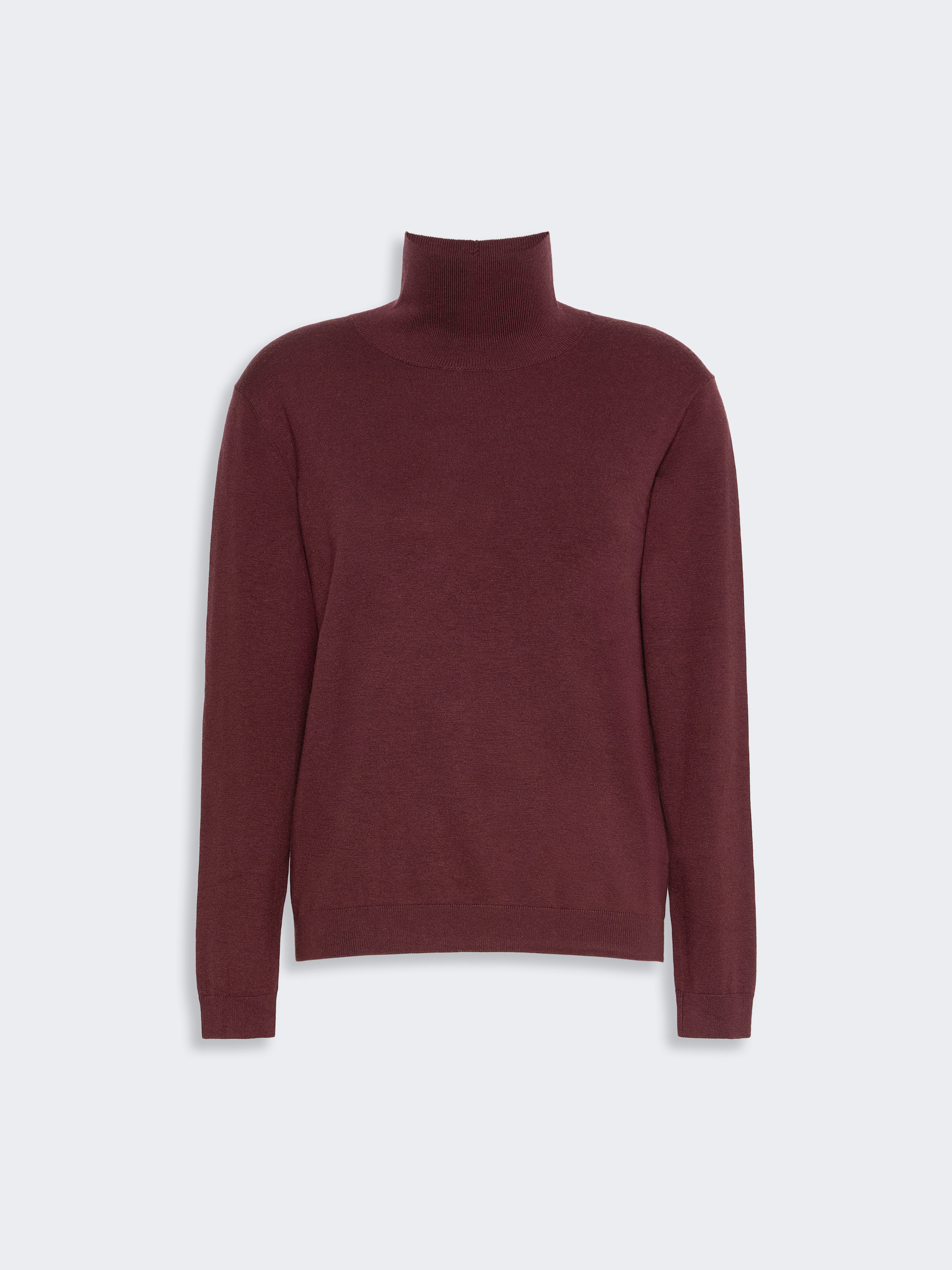 Wool and silk knit turtleneck - Weekend Max Mara - 5