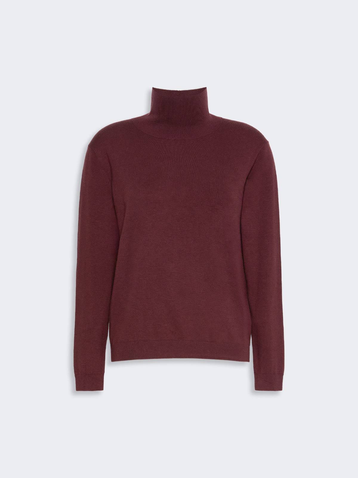 Wool and silk knit turtleneck - Weekend Max Mara - 5