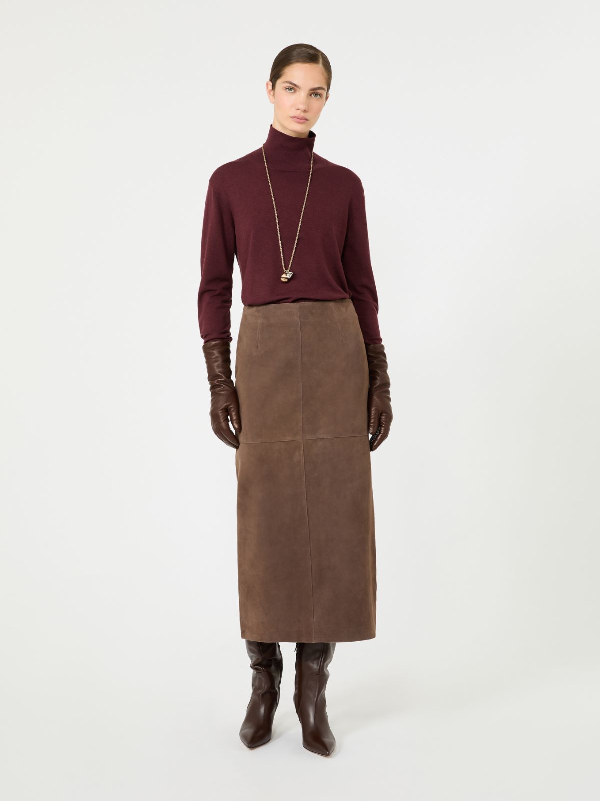 Wool and silk knit turtleneck - Weekend Max Mara