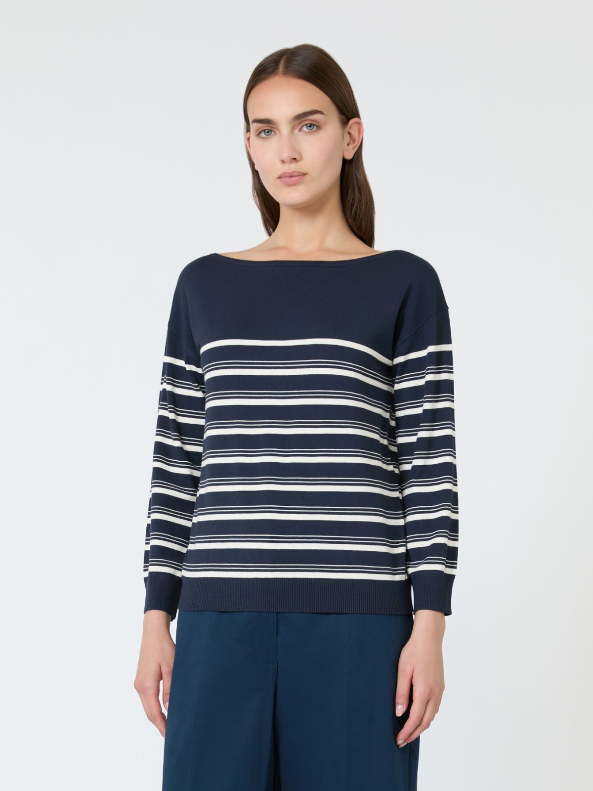 Stockinette-stitched viscose yarn sweater - Weekend Max Mara - 2